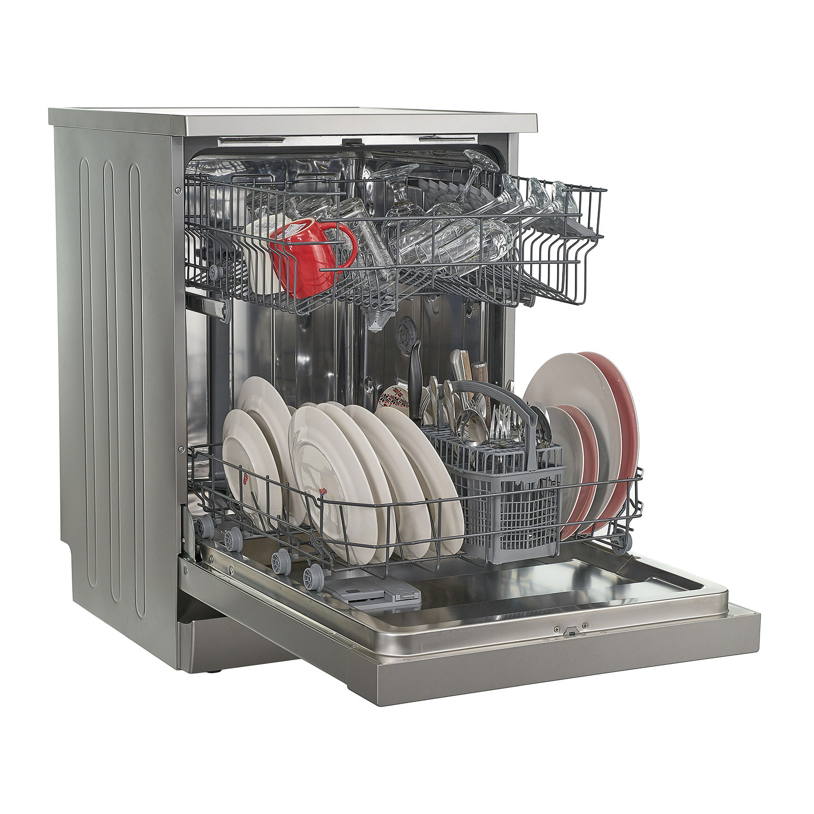 Masina de spalat vase Heinner deschisa