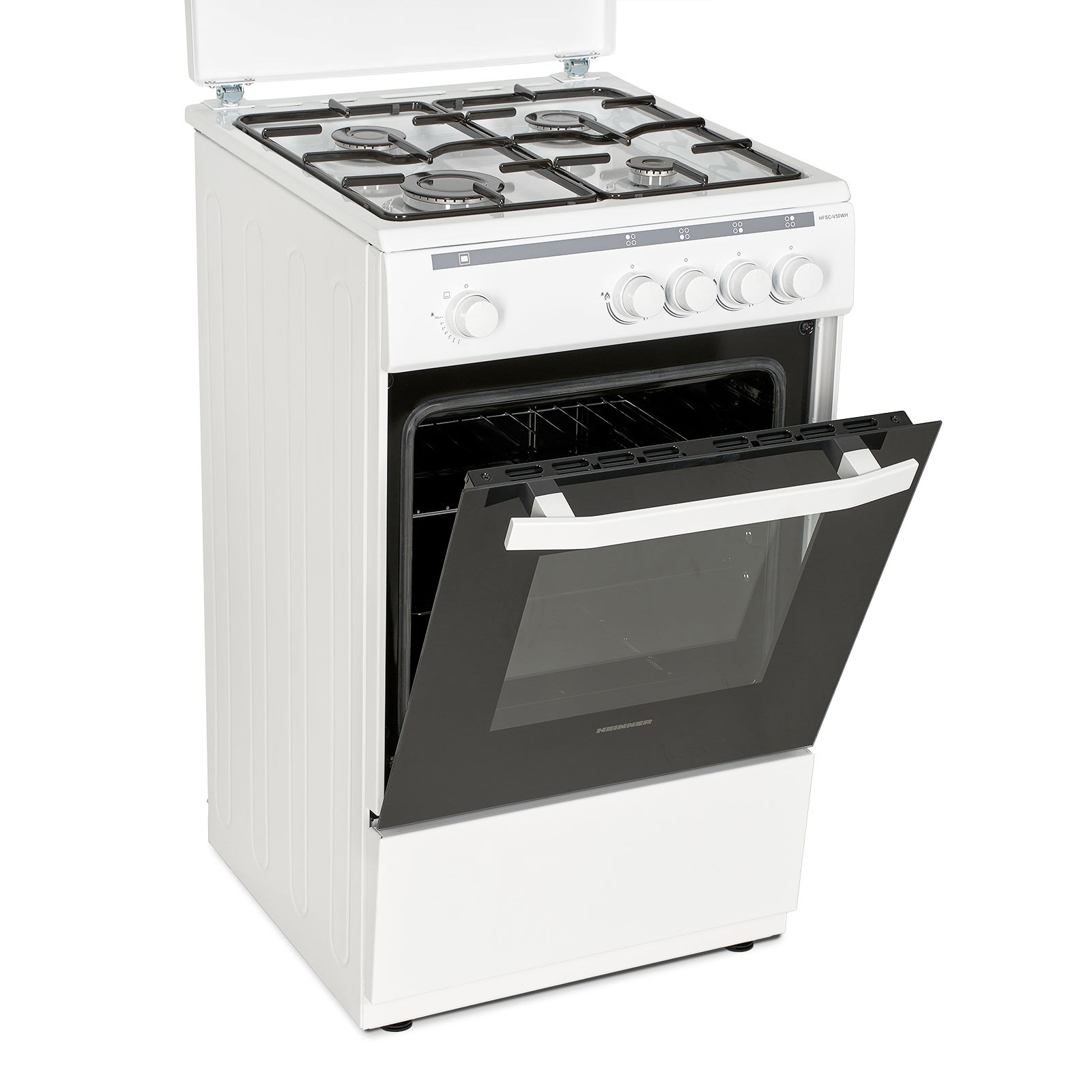 Aragaz Heinner alb cu cuptor