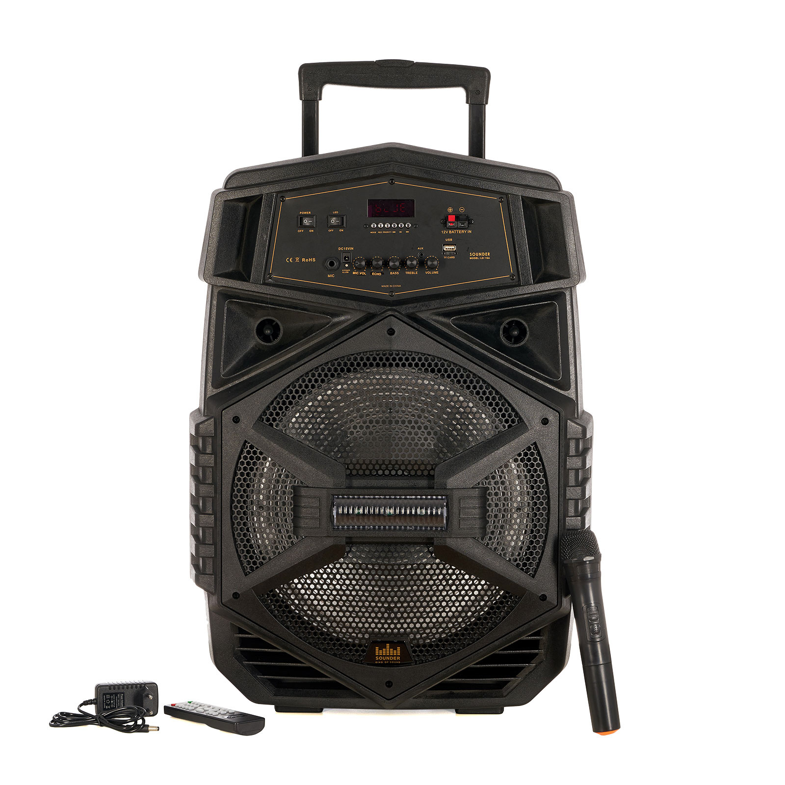 Boxa activa karaoke cu micofon