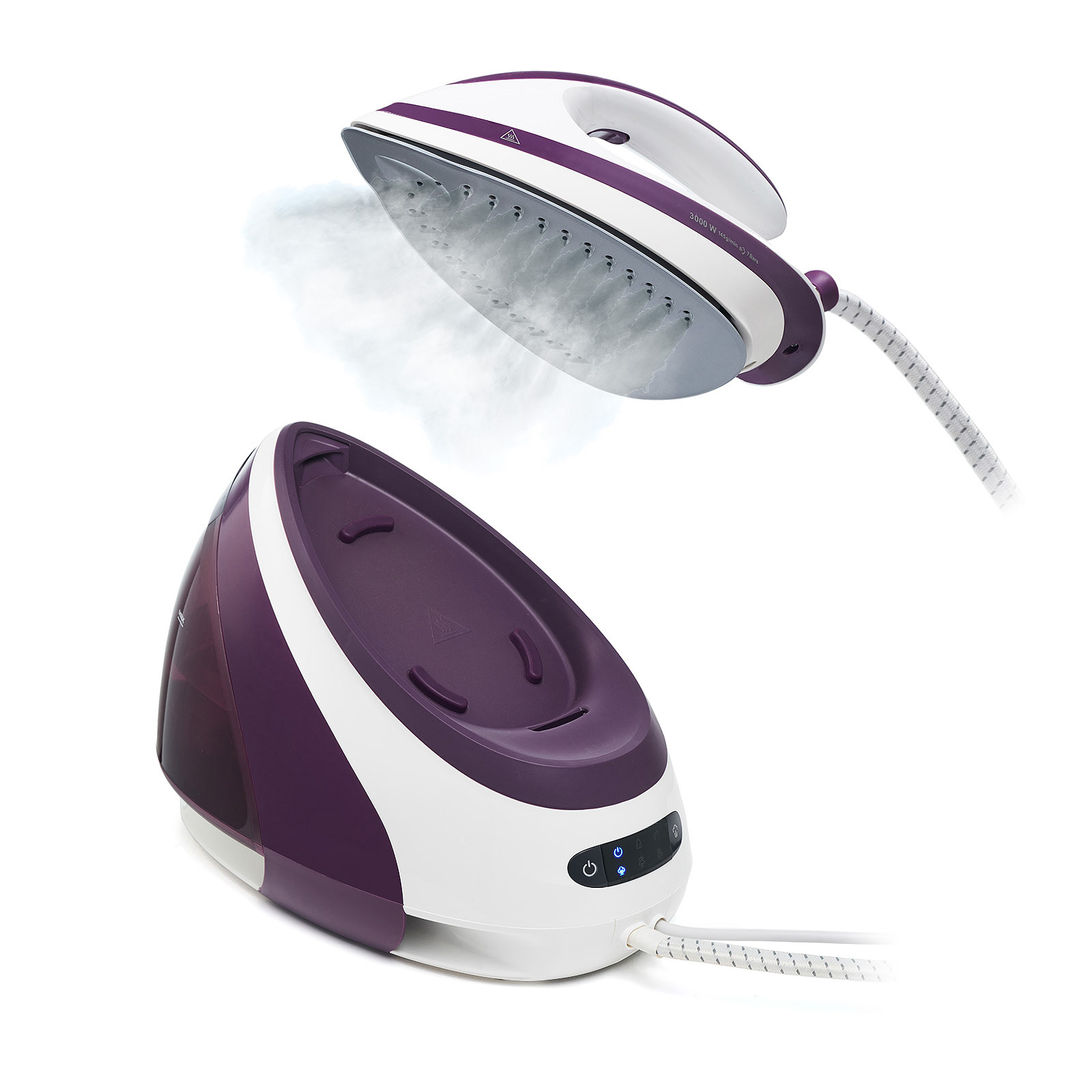 Statie de calcat  cu aburi