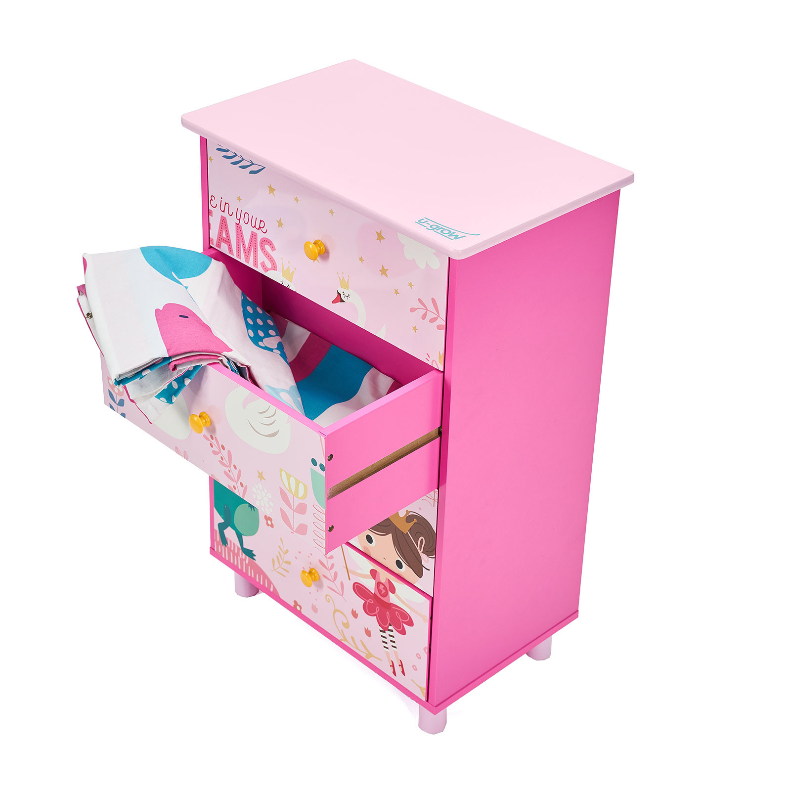 dulap roz U-Grow deschis