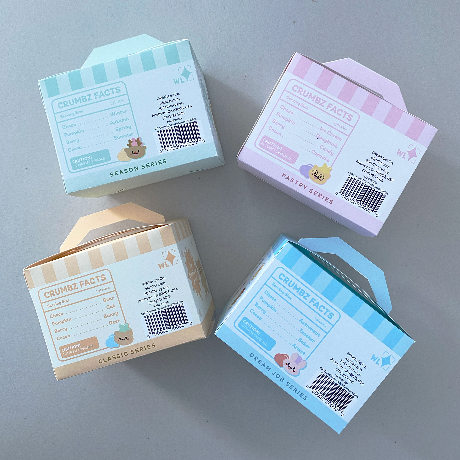 CrumbZ Blind Boxes - Back