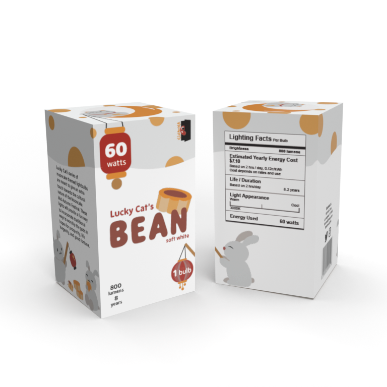 Lucky Cat's Bean Packaging