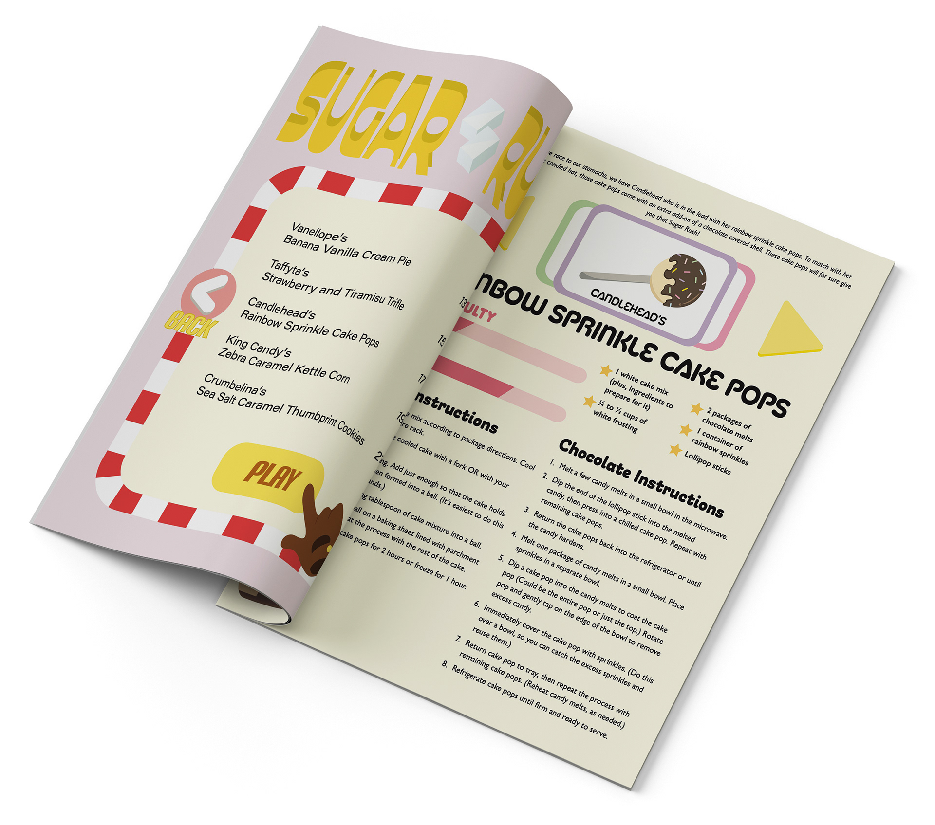 Chapter and Recipe Page
