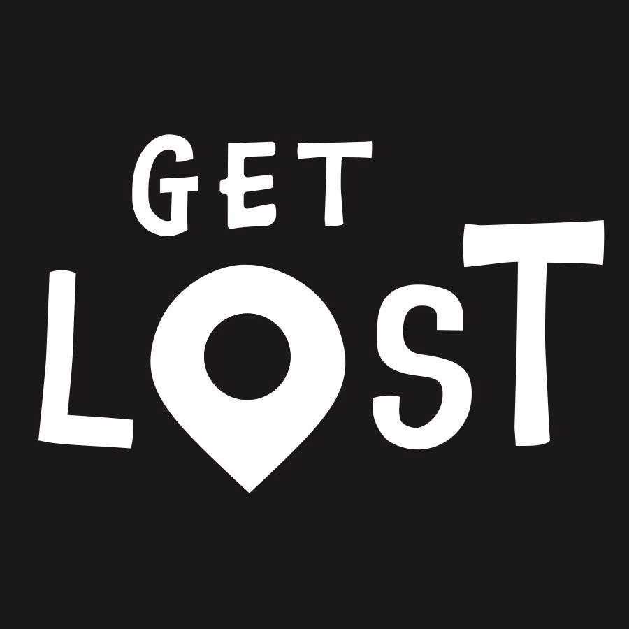 Get Lost Logo Knockout Version