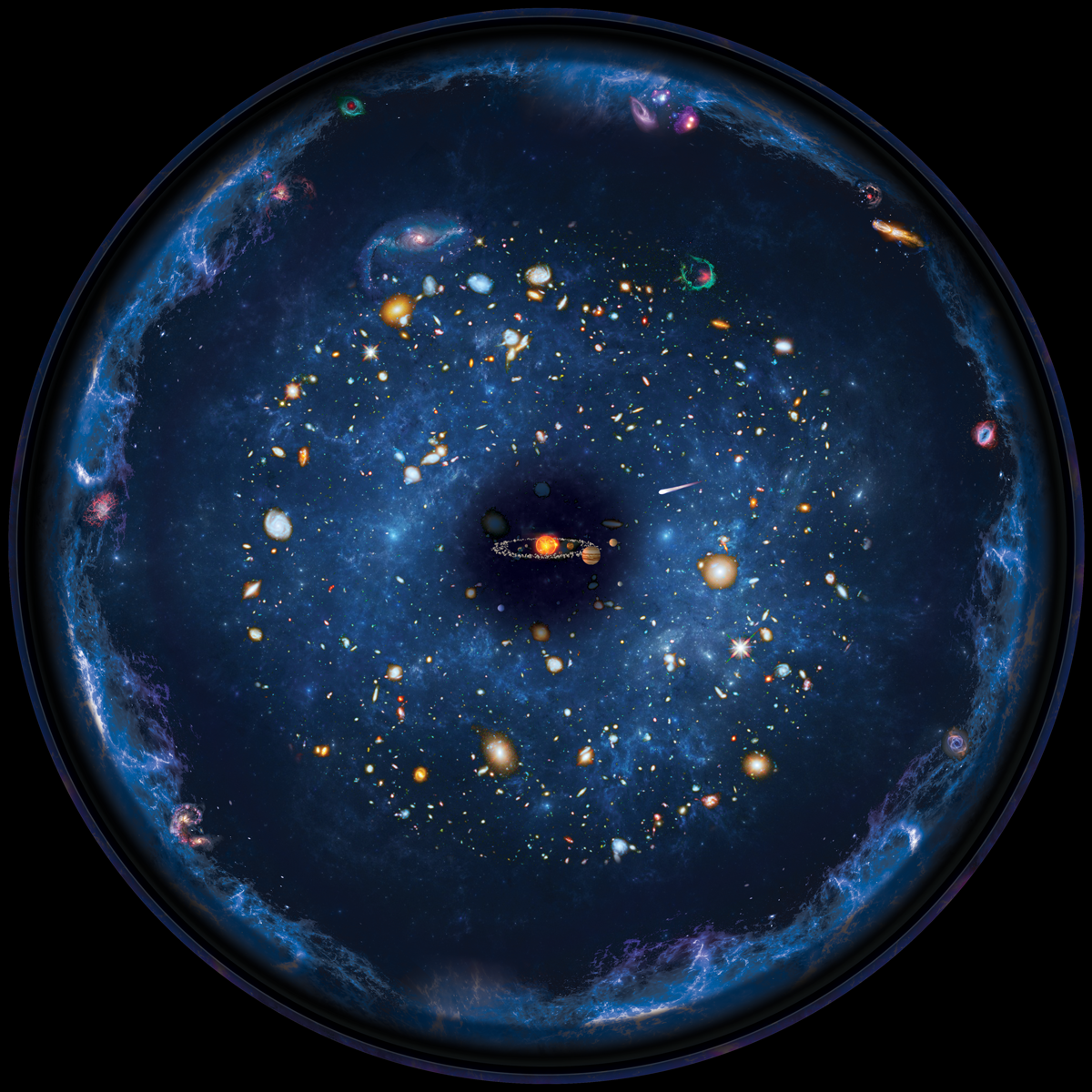 Educational Image: Observable Universe