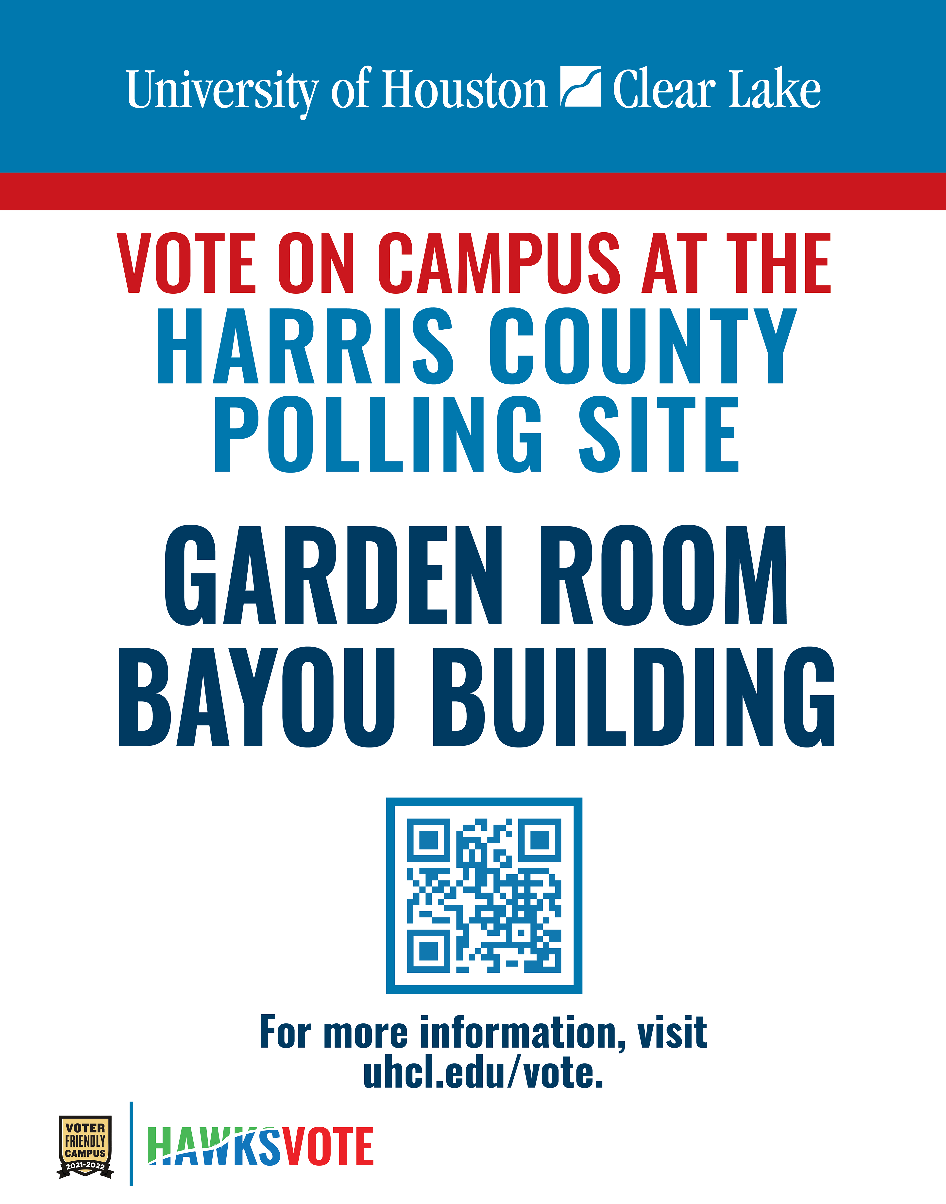 Polling Site A-Frame Flyer