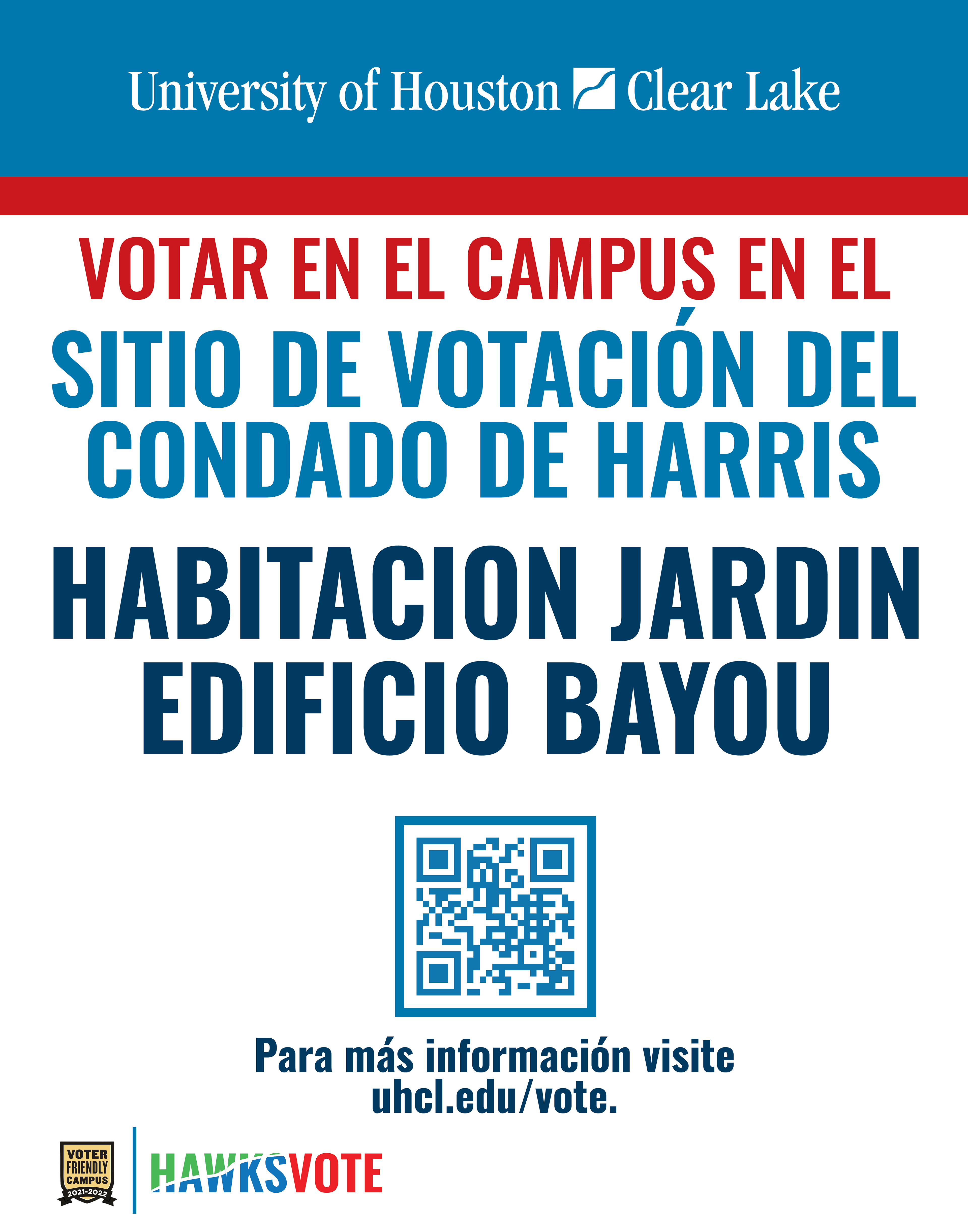 Polling Site A-Frame Flyer (Spanish)