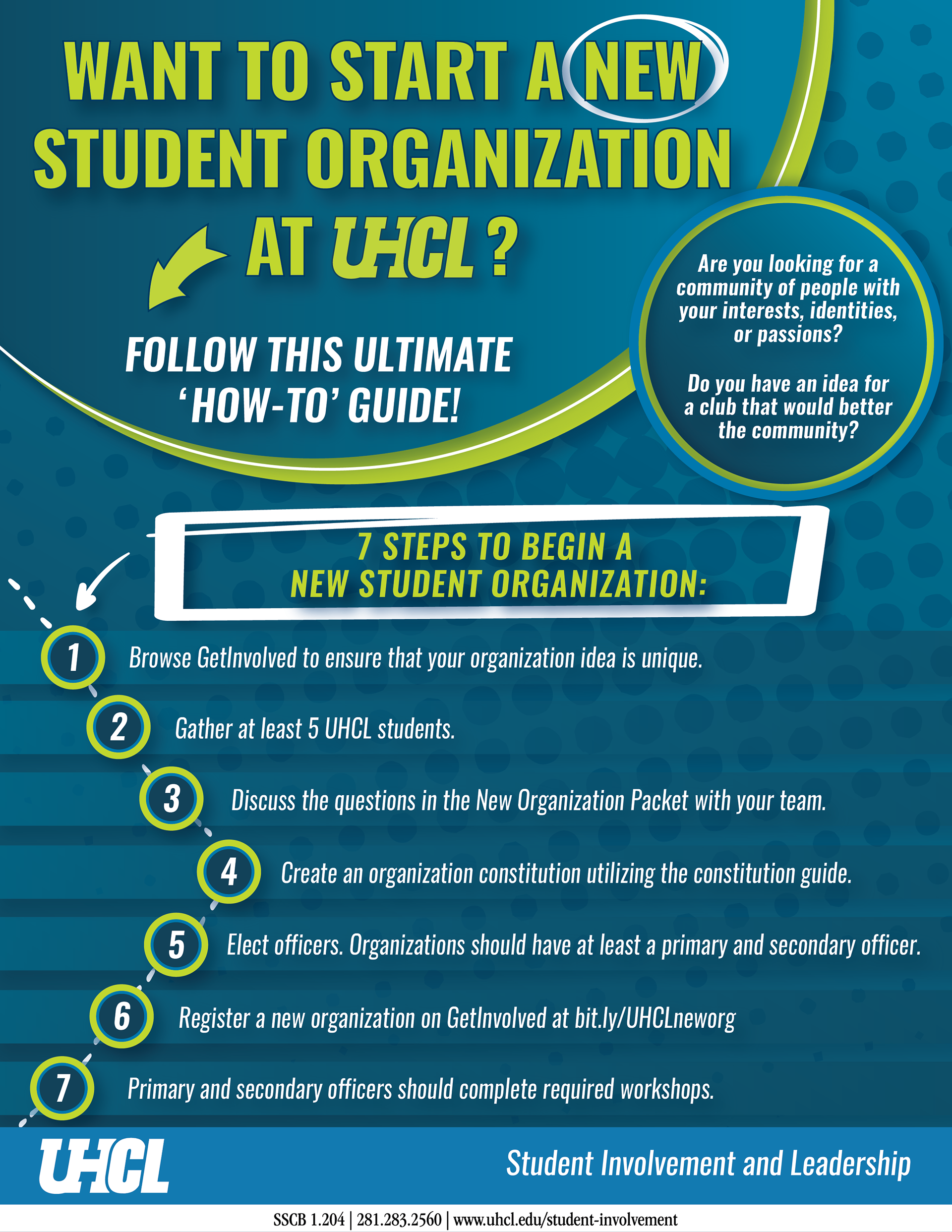 New Organization Flyer