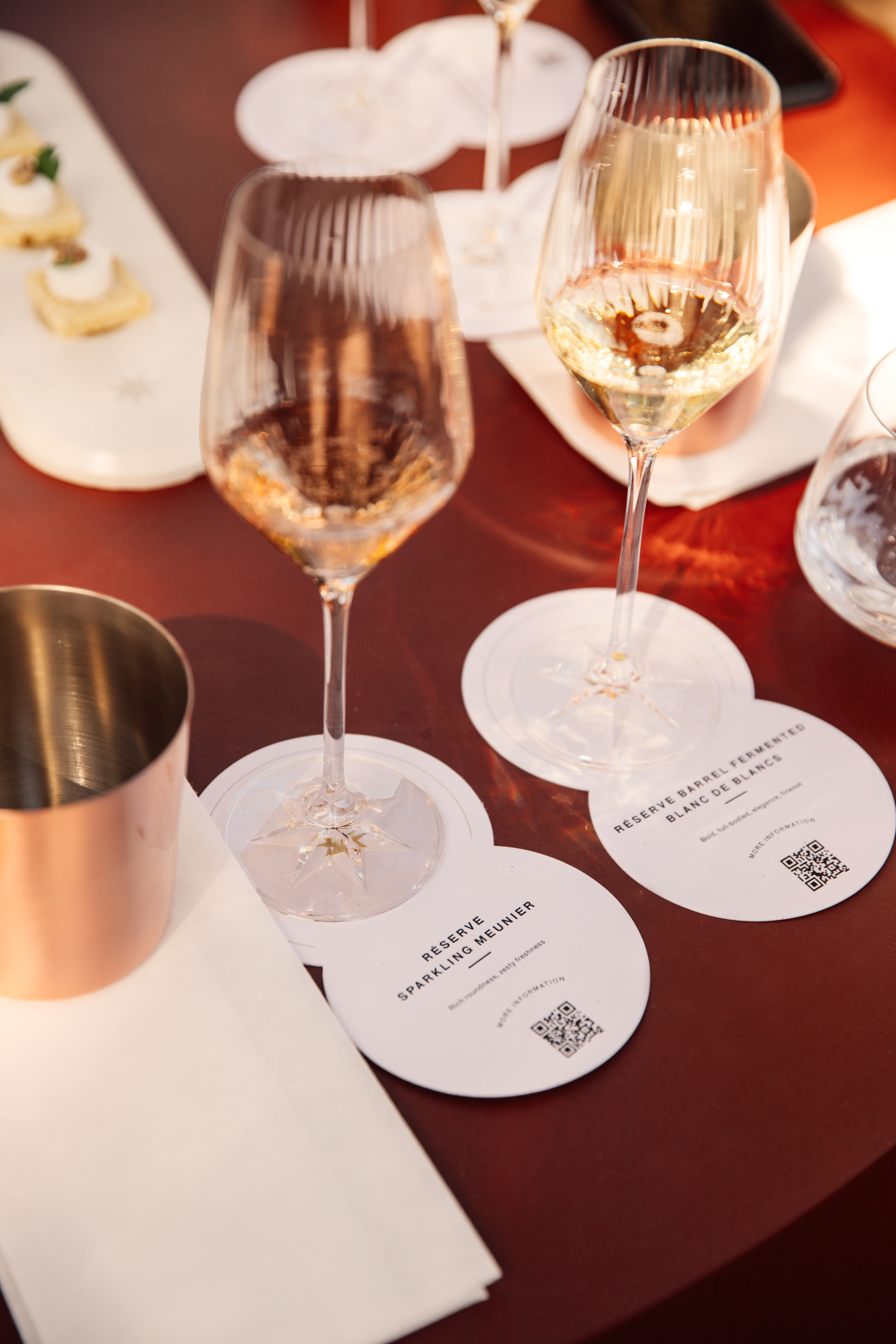 Wine Tasting coasters