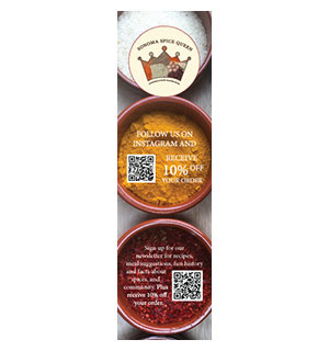 Sonoma Spice Queen postcard