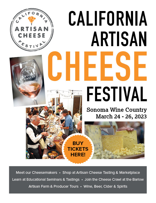 California Artisan Cheese Festival flyer