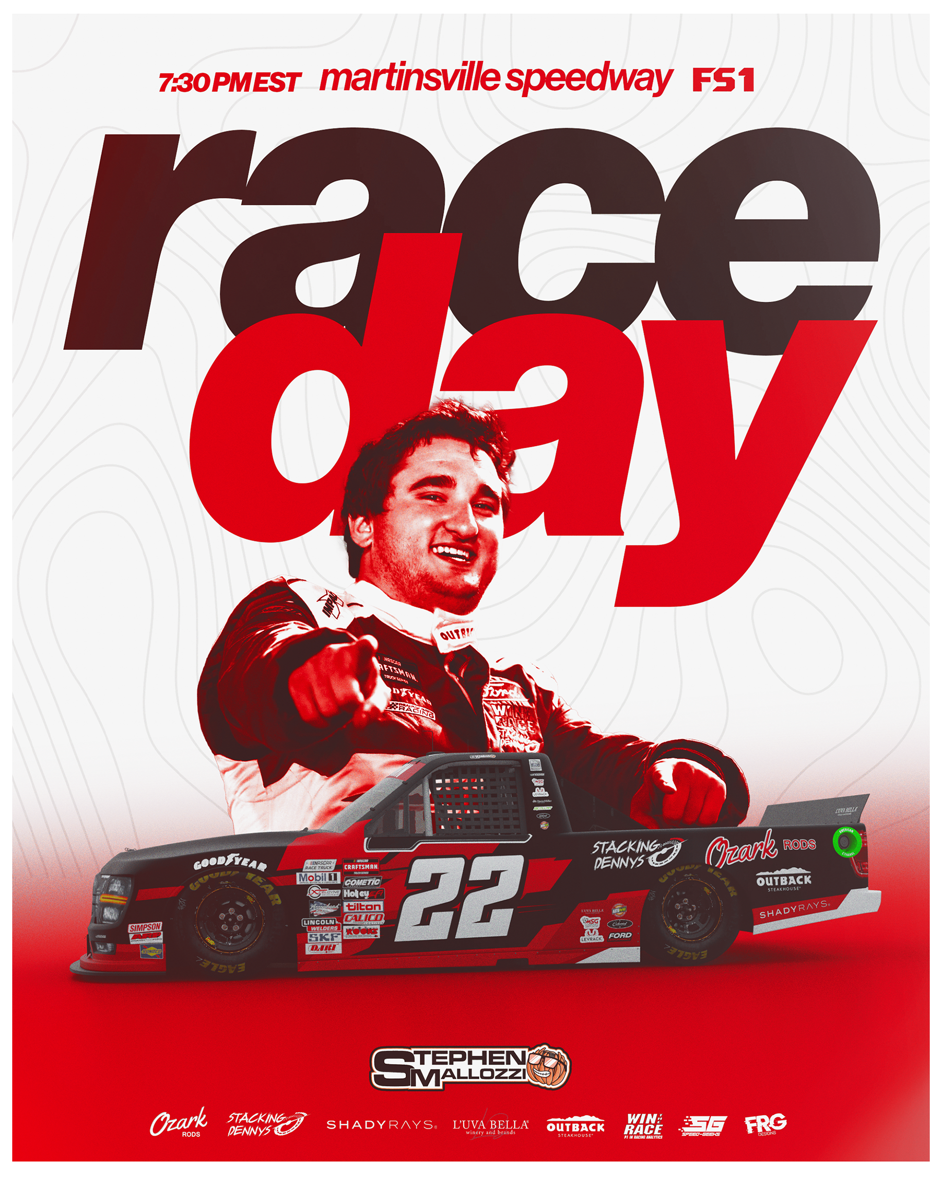 Race Day Graphic