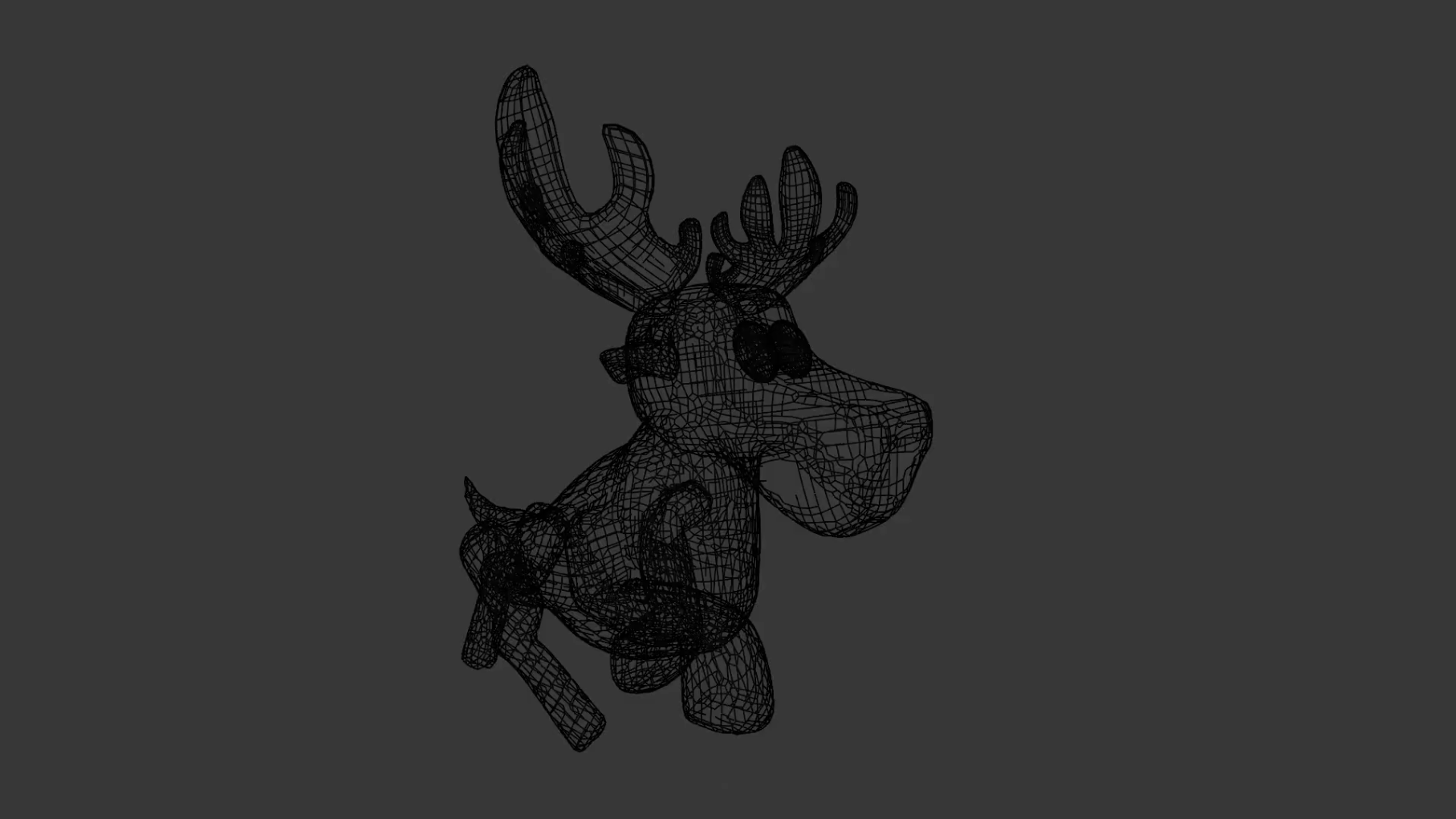 Wireframe Run Cycle