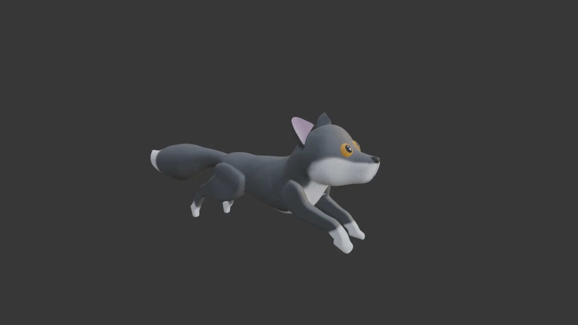 Viewport Shading Material Preview Run Cycle