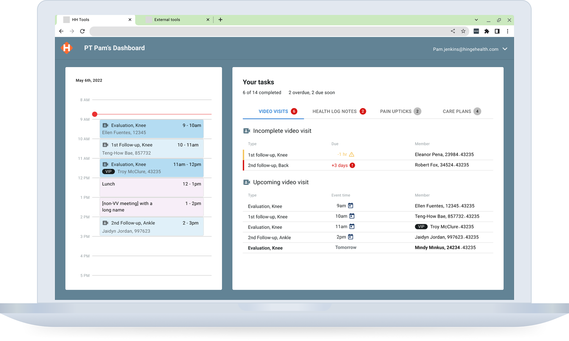 PT Dashboard