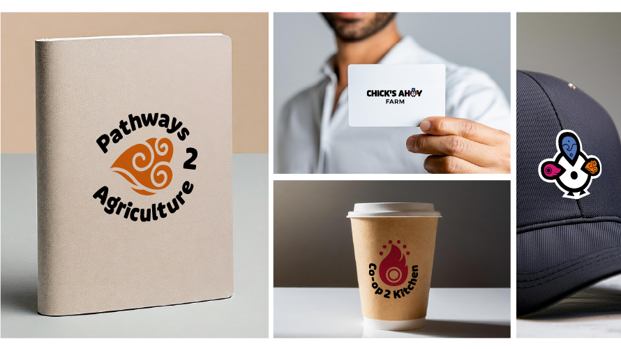 Co-op 2 Kitchen primary, alternate, and simplified logo variations.