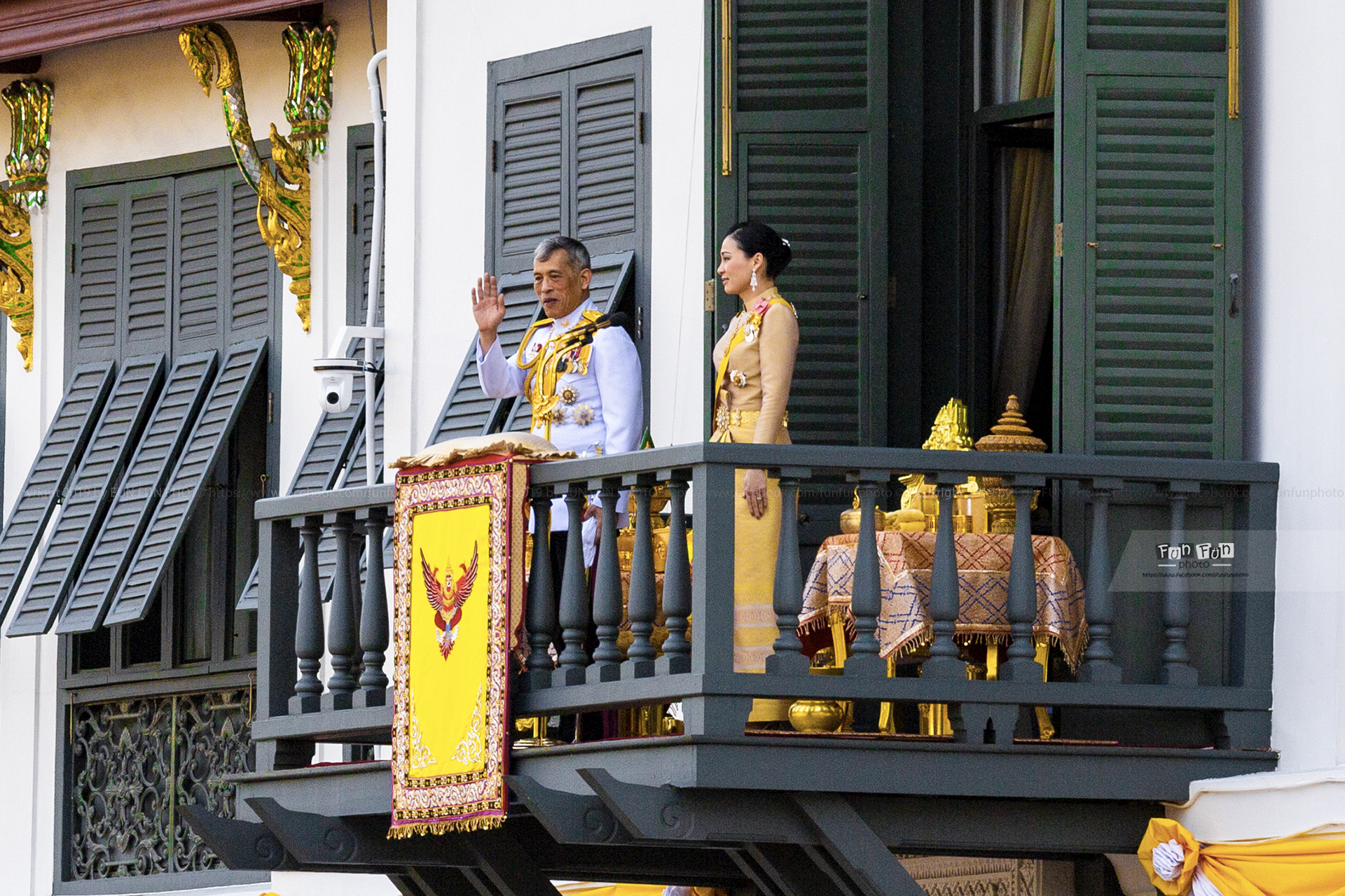 ONE OF PHOTOGRAPHER AT ROYAL CORONATION CEREMONY OF KING RAMA X 2019 ON BEHALF OF BANGKOK PHOTOGRAPHIC SOCIETY