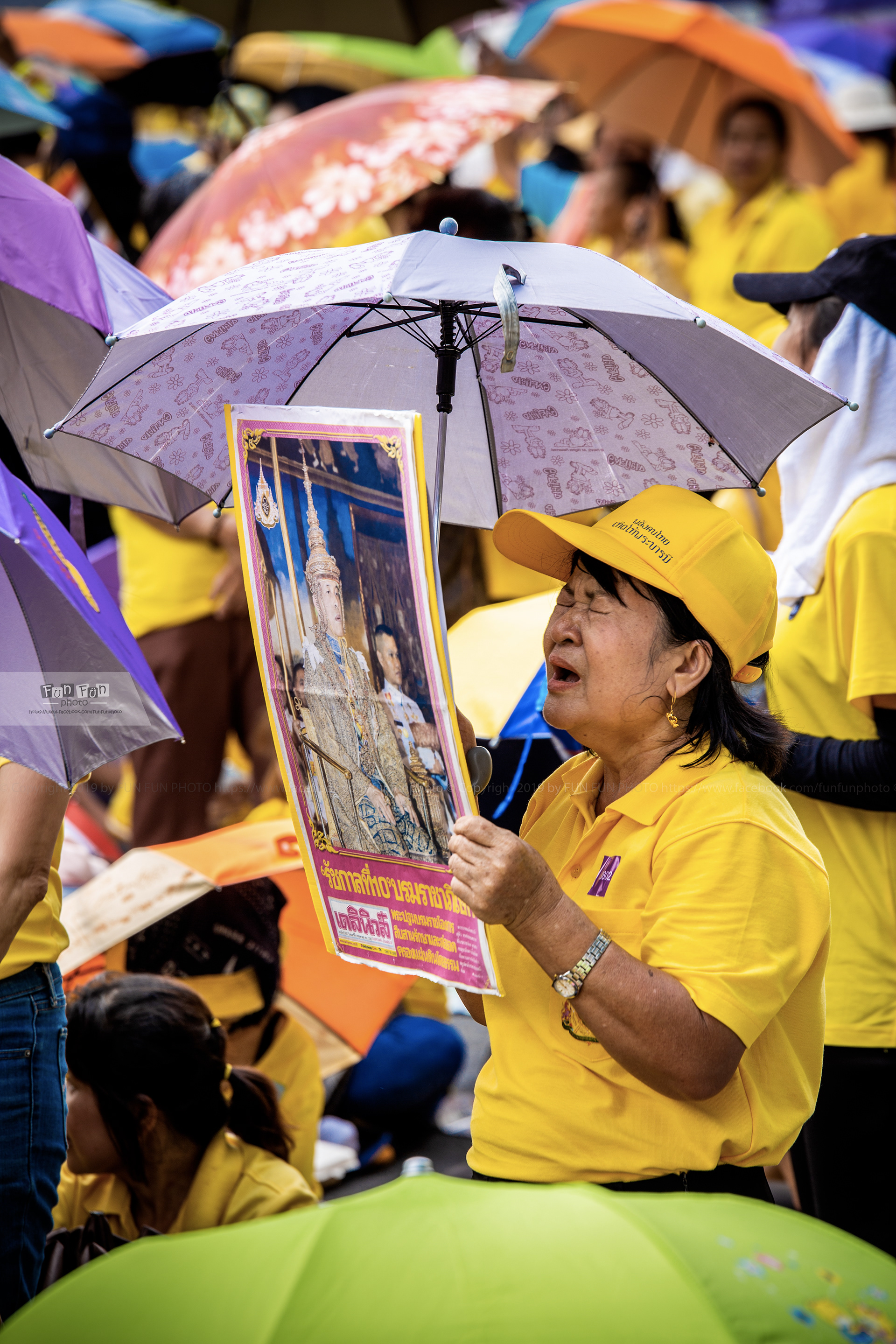 ONE OF PHOTOGRAPHER AT ROYAL CORONATION CEREMONY OF KING RAMA X 2019 ON BEHALF OF BANGKOK PHOTOGRAPHIC SOCIETY