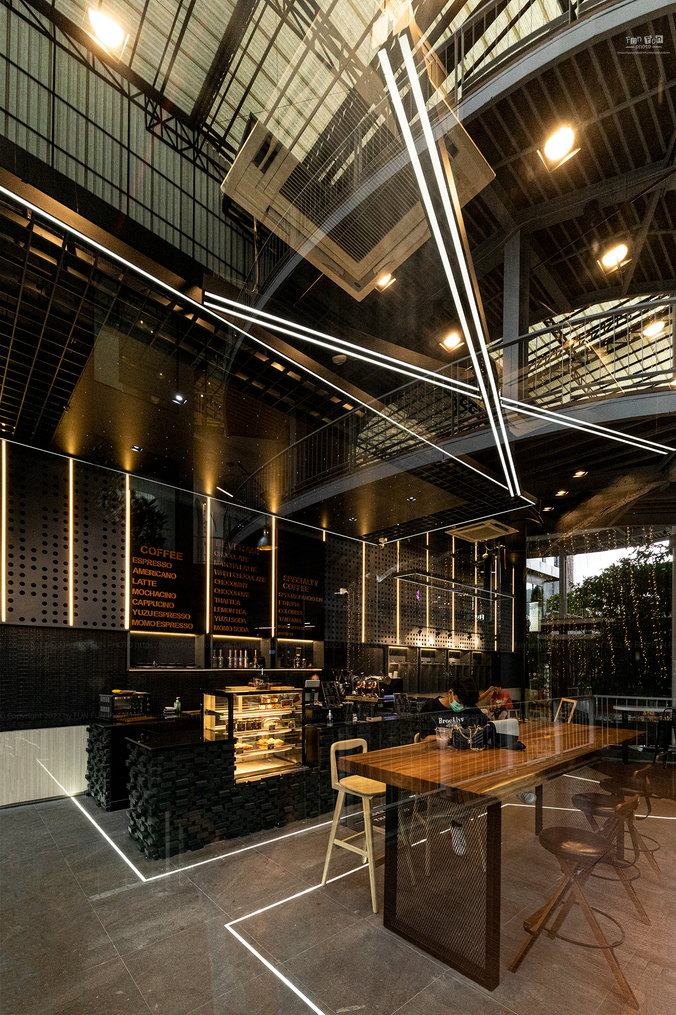 Interior Coffee Lab @I'm Park Chula
