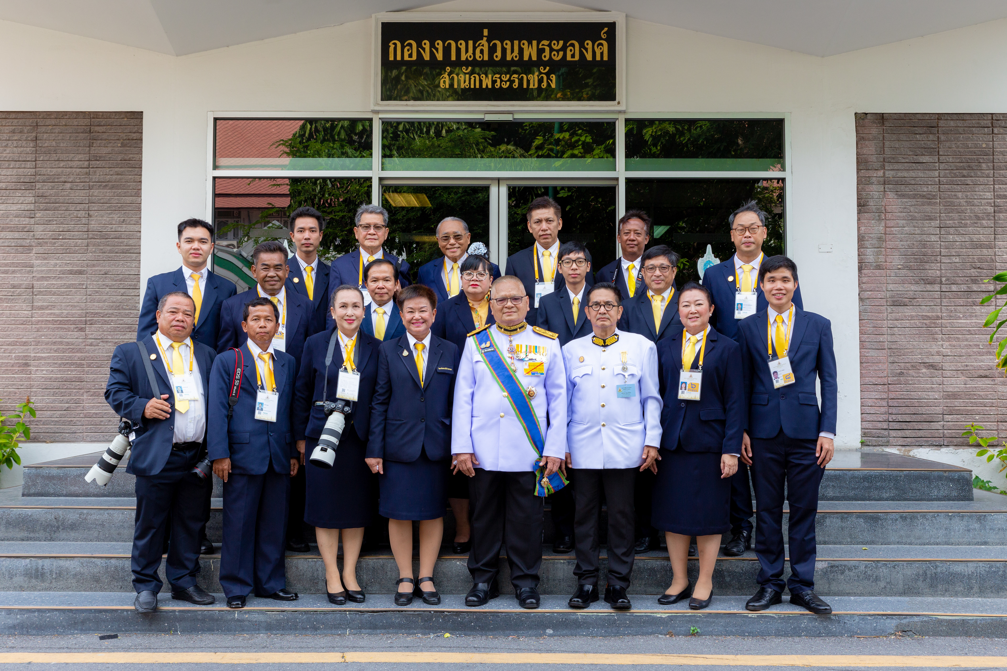 ONE OF PHOTOGRAPHER AT ROYAL CORONATION CEREMONY OF KING RAMA X 2019 ON BEHALF OF BANGKOK PHOTOGRAPHIC SOCIETY