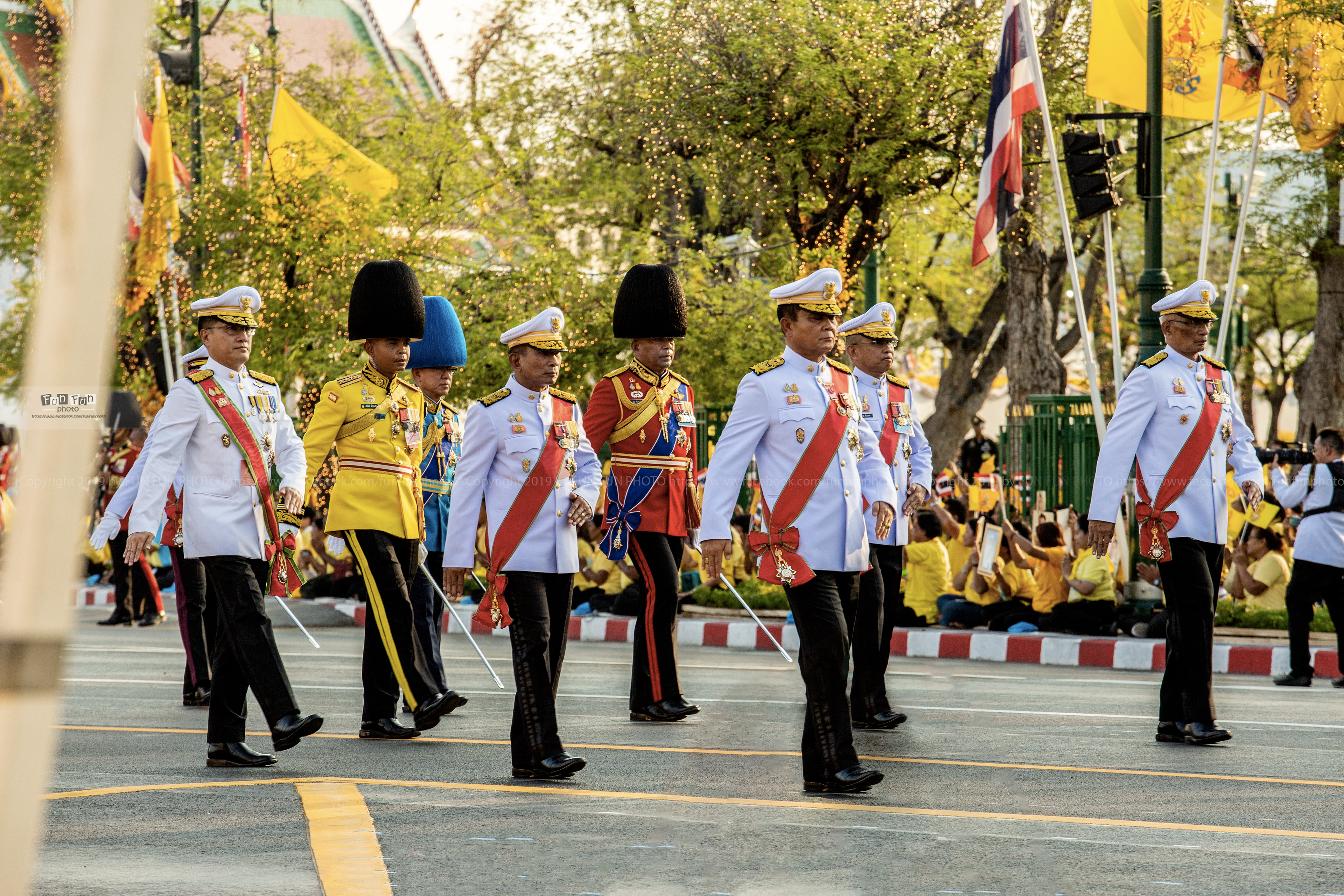 ONE OF PHOTOGRAPHER AT ROYAL CORONATION CEREMONY OF KING RAMA X 2019 ON BEHALF OF BANGKOK PHOTOGRAPHIC SOCIETY