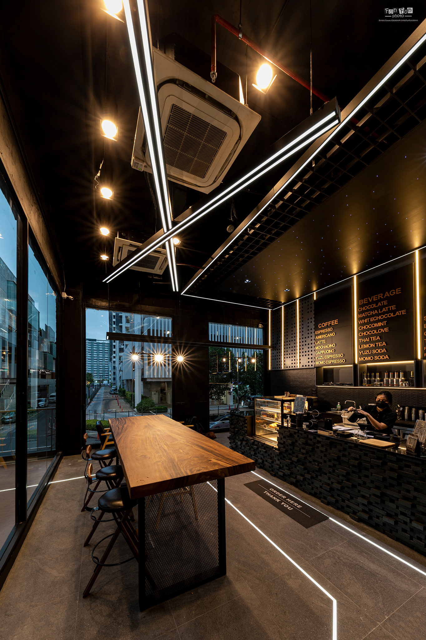 Interior Coffee Lab @I'm Park Chula