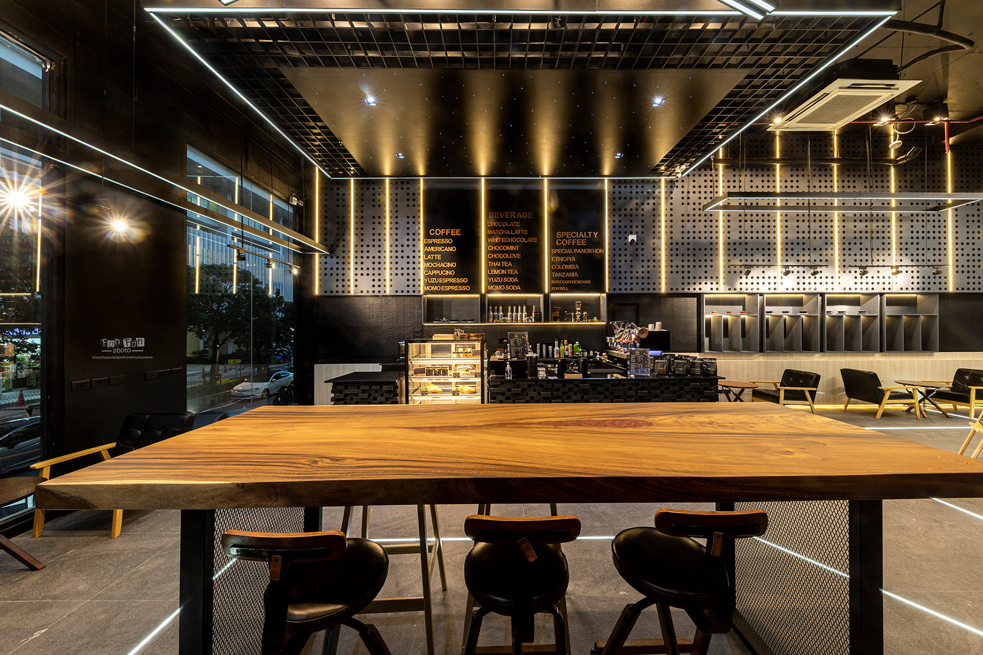 Interior Coffee Lab @I'm Park Chula