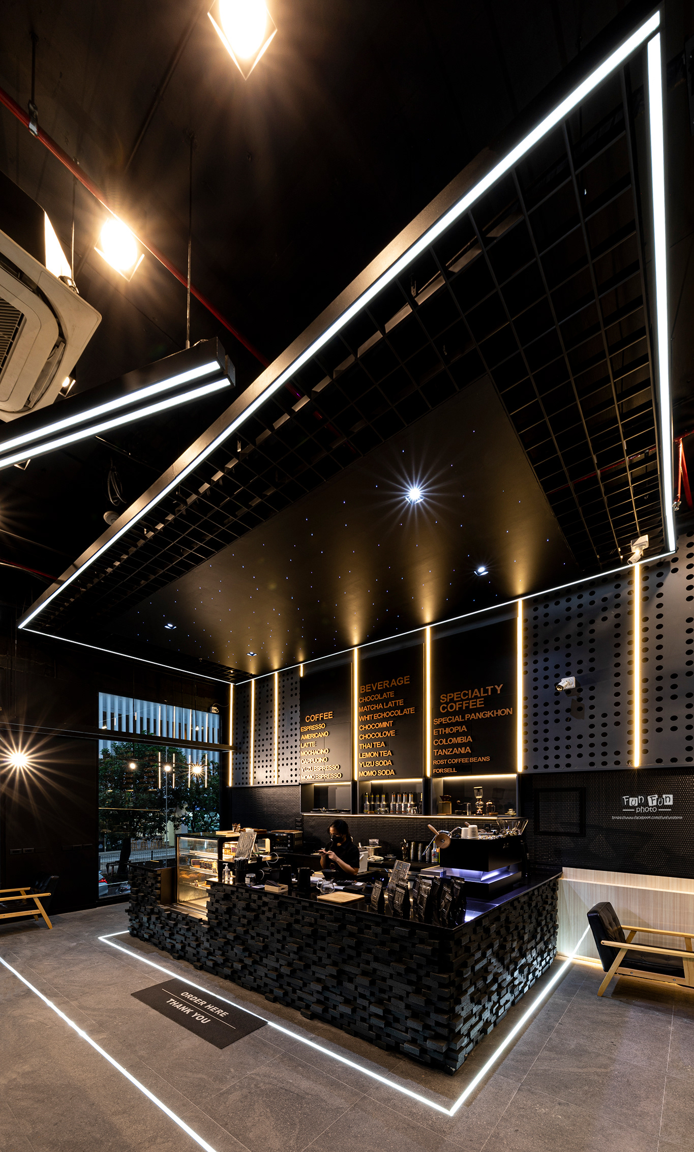 Interior Coffee Lab @I'm Park Chula