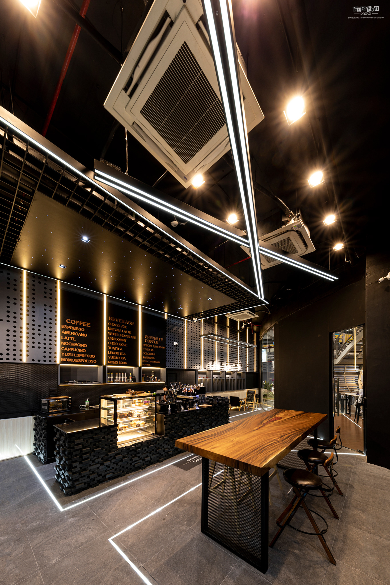 Interior Coffee Lab @I'm Park Chula