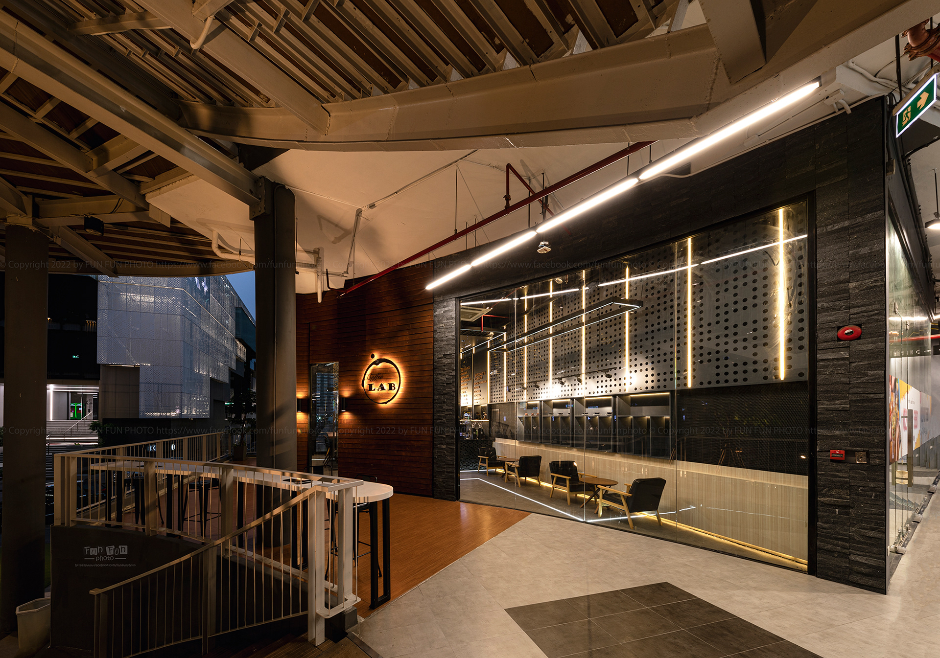 Interior Coffee Lab @I'm Park Chula