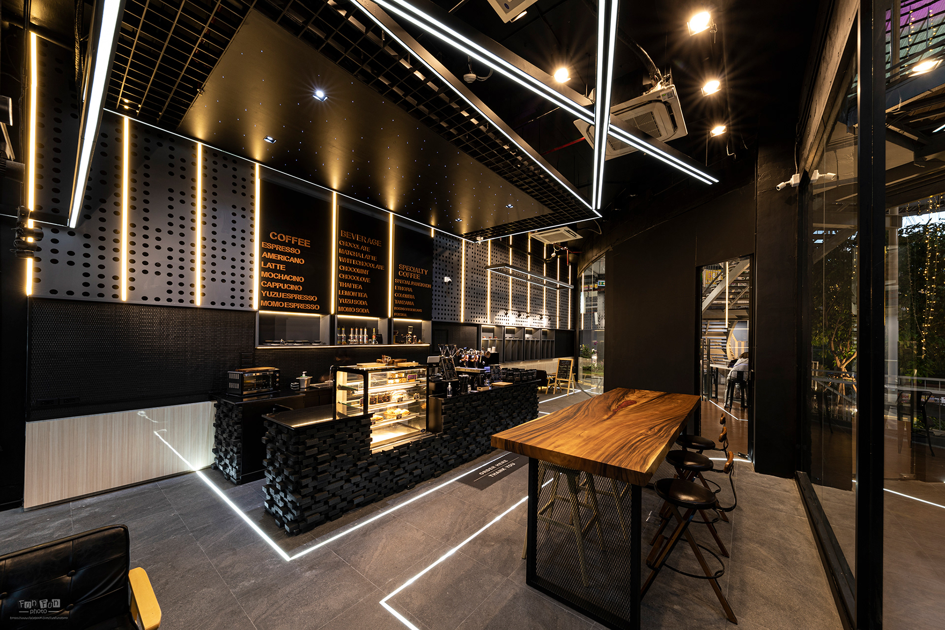 Interior Coffee Lab @I'm Park Chula