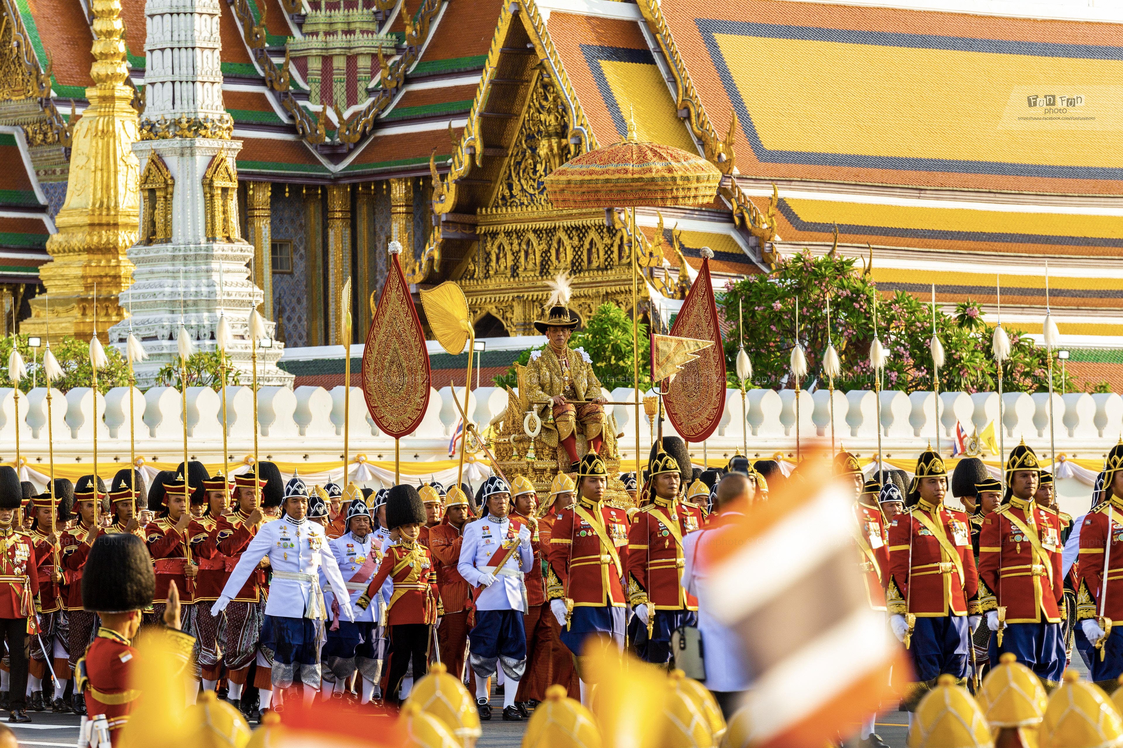 ONE OF PHOTOGRAPHER AT ROYAL CORONATION CEREMONY OF KING RAMA X 2019 ON BEHALF OF BANGKOK PHOTOGRAPHIC SOCIETY