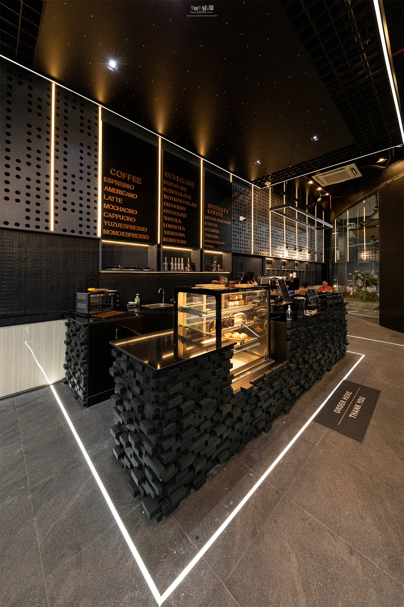 Interior Coffee Lab @I'm Park Chula