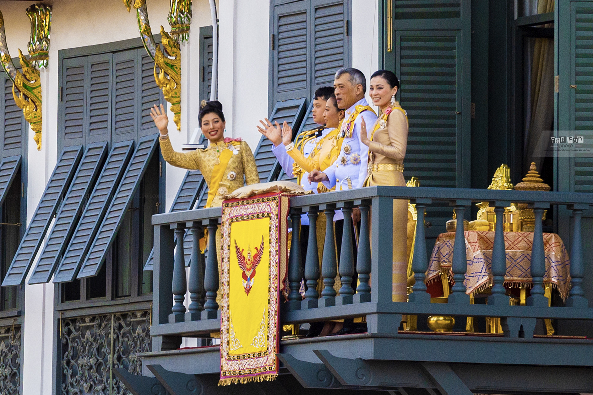 ONE OF PHOTOGRAPHER AT ROYAL CORONATION CEREMONY OF KING RAMA X 2019 ON BEHALF OF BANGKOK PHOTOGRAPHIC SOCIETY