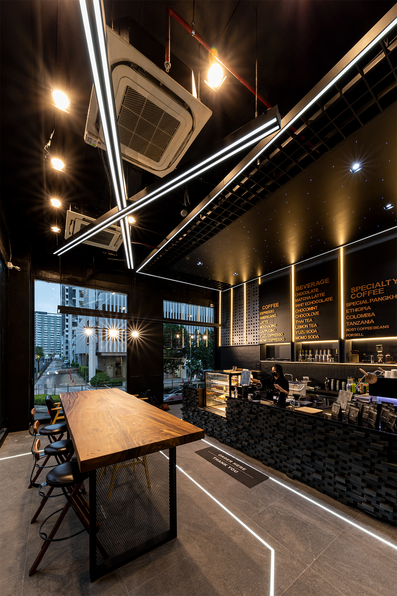 Interior Coffee Lab @I'm Park Chula