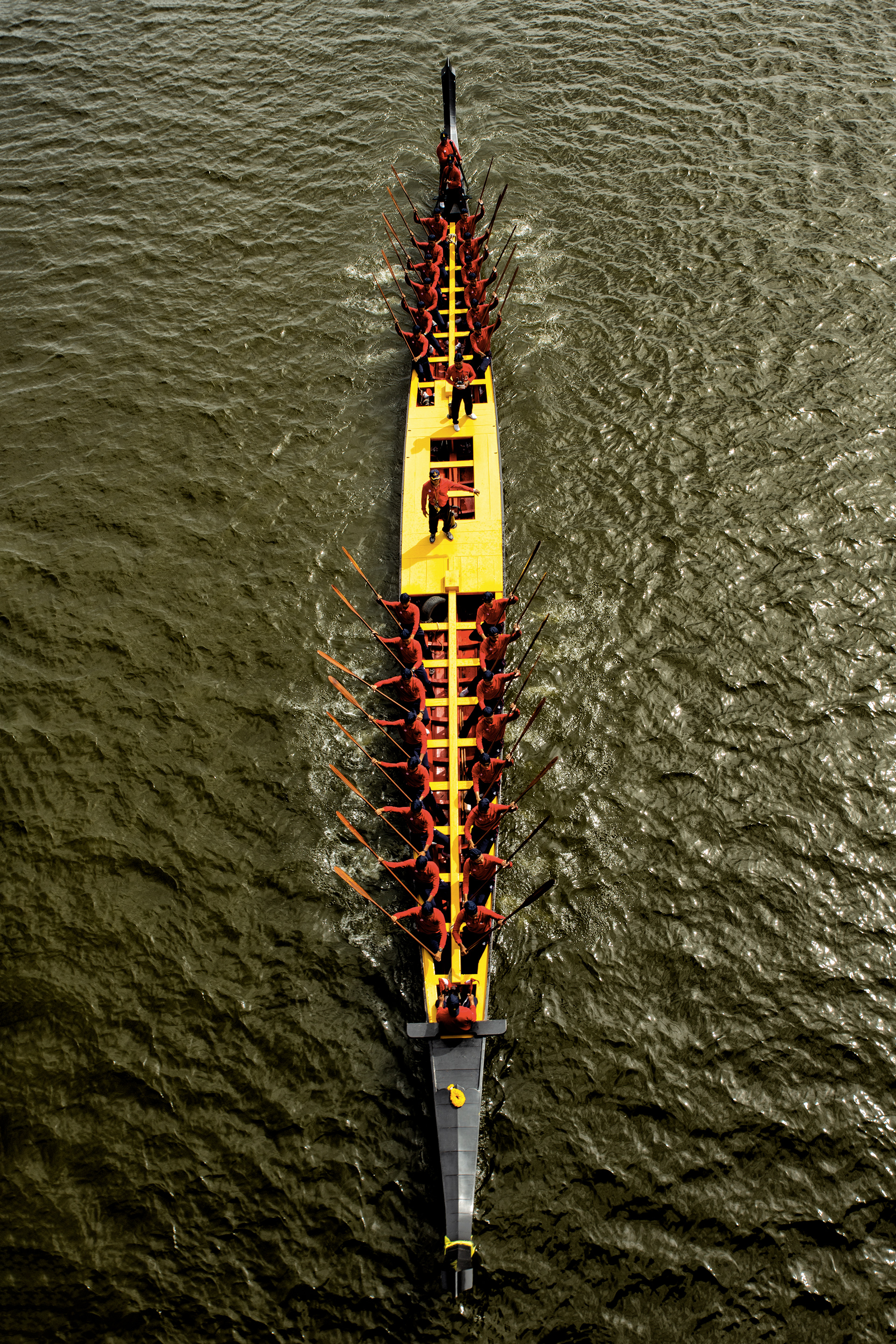 ONE OF PHOTOGRAPHER AT ROYAL BARGE PROCESSION DUE TO THE ROYAL CORONATION CEREMONY OF KING RAMA X 2019