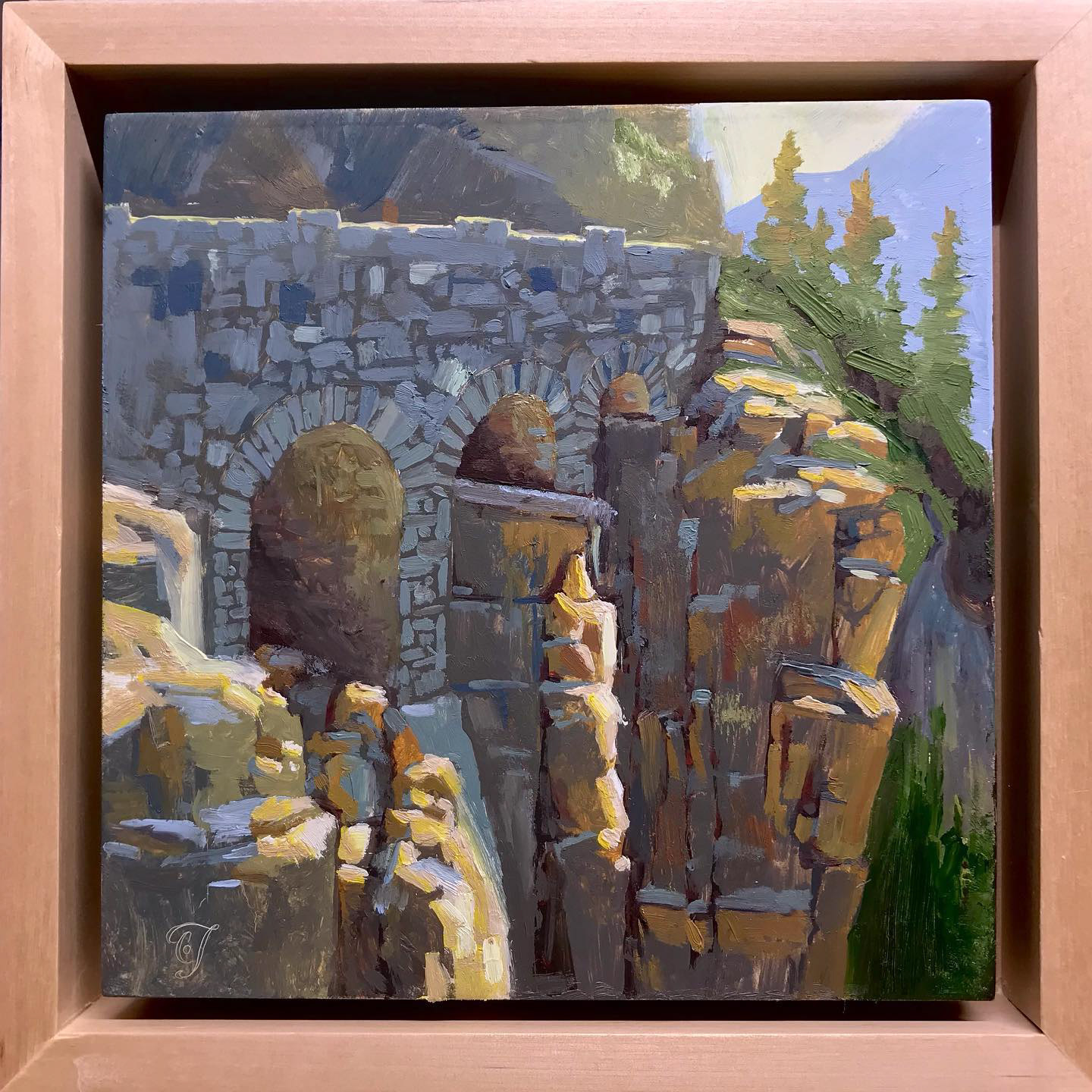 Bridge to the Sun 6x6 Regular $300 SALE: $150 With Frame: $175