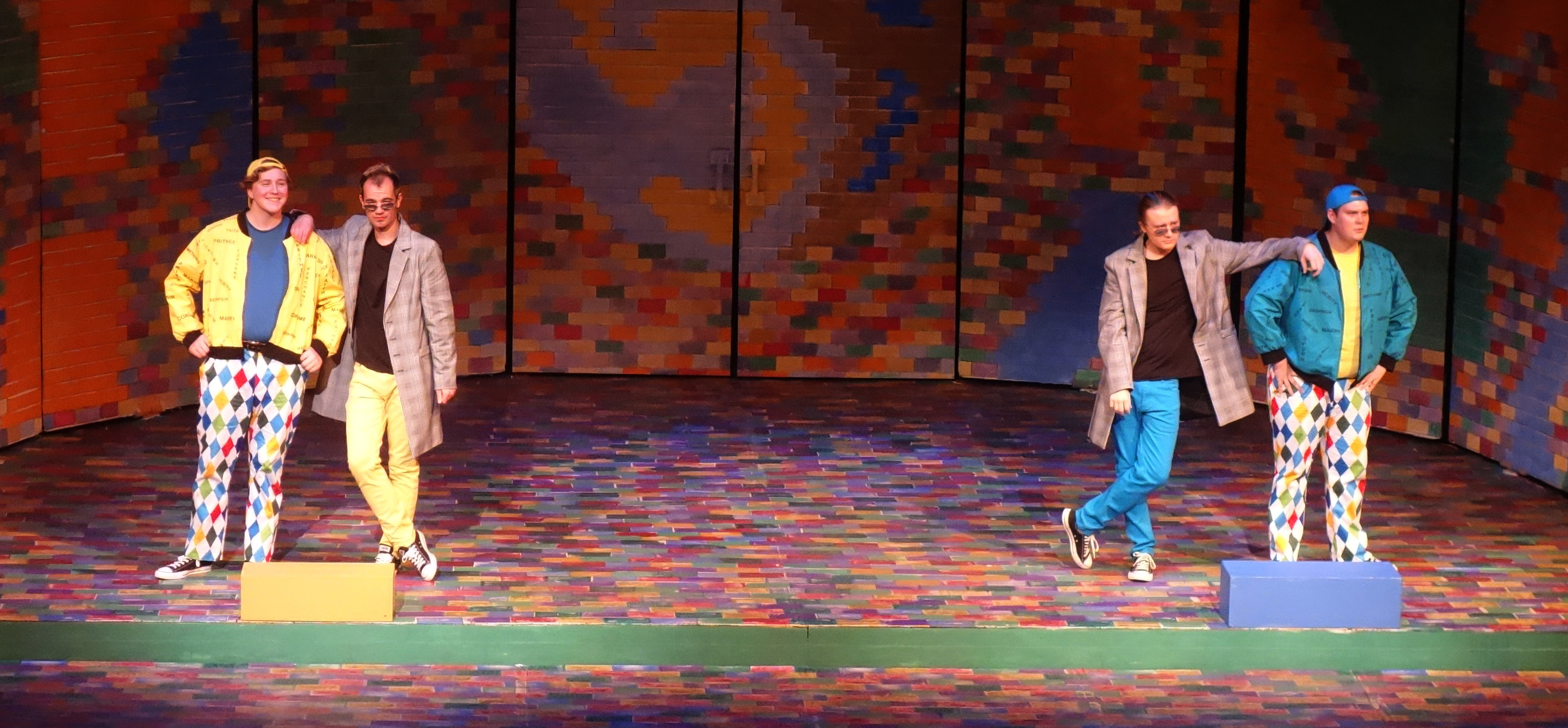 Plaid Twin Jackets in Comedy of Errors