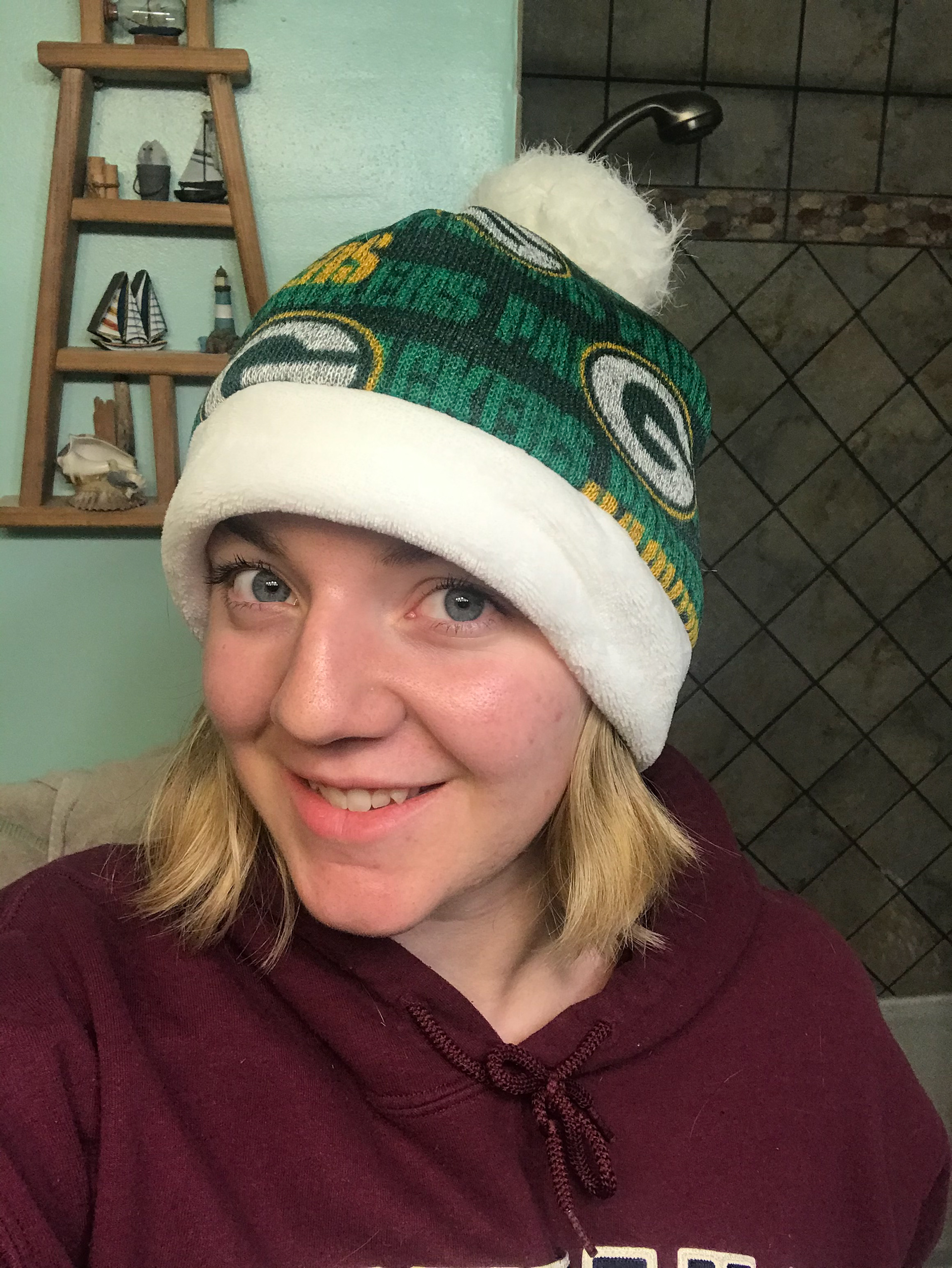 Packers Hat for Christmas Present