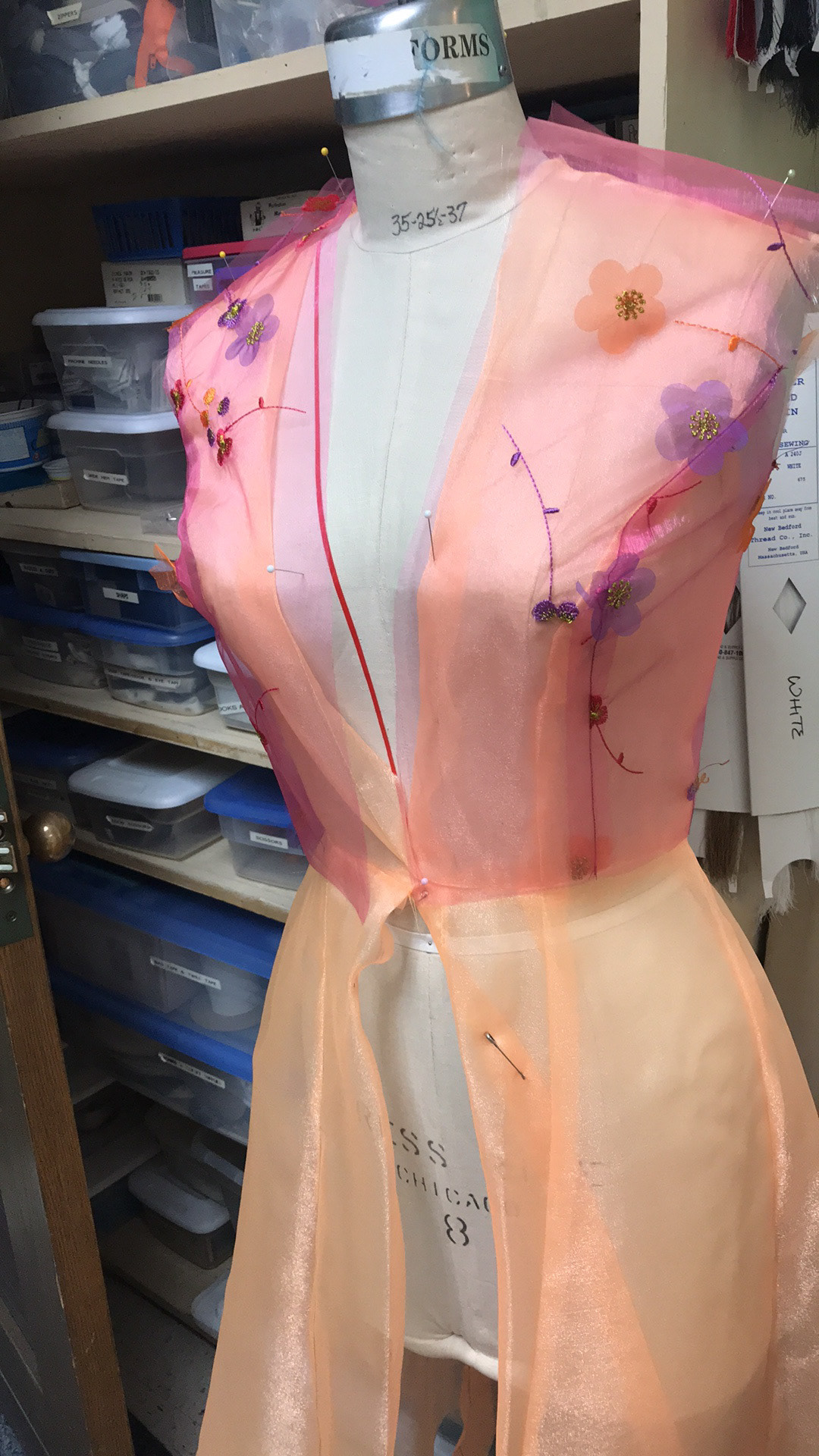 Organza jacket from Comedy of Errors