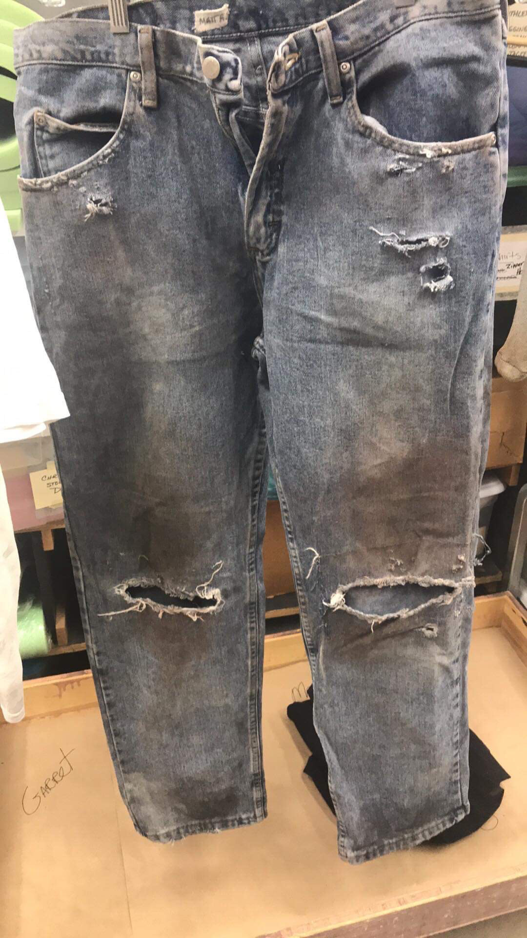 Distressed Jeans