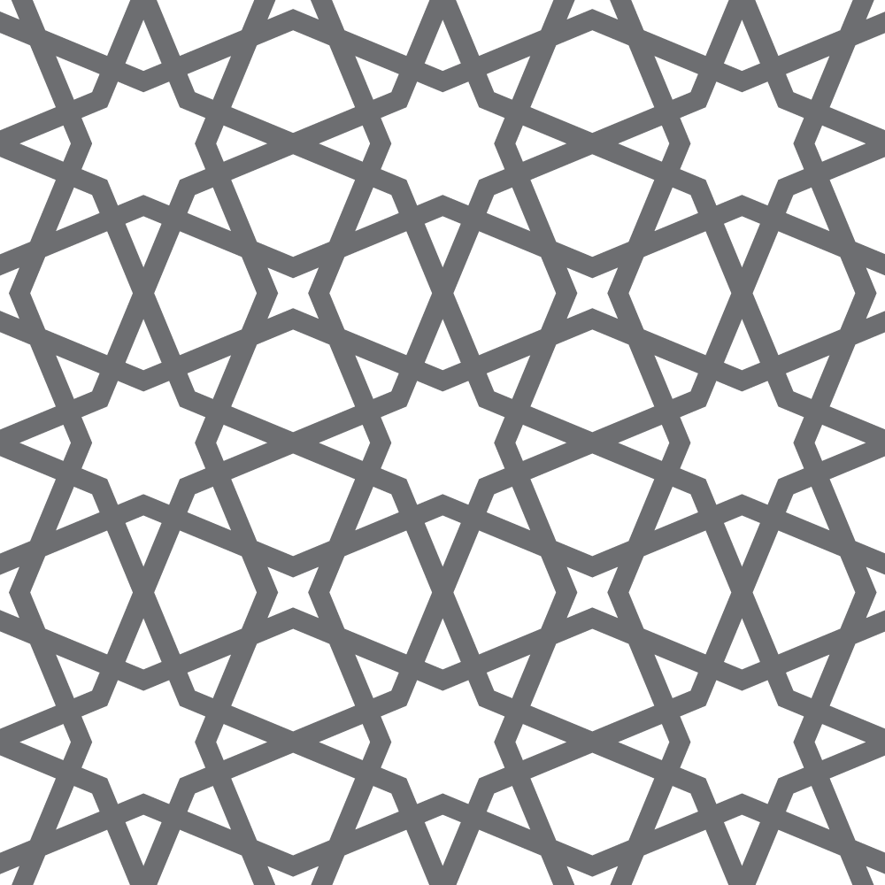 A simple Islamic geometry design.