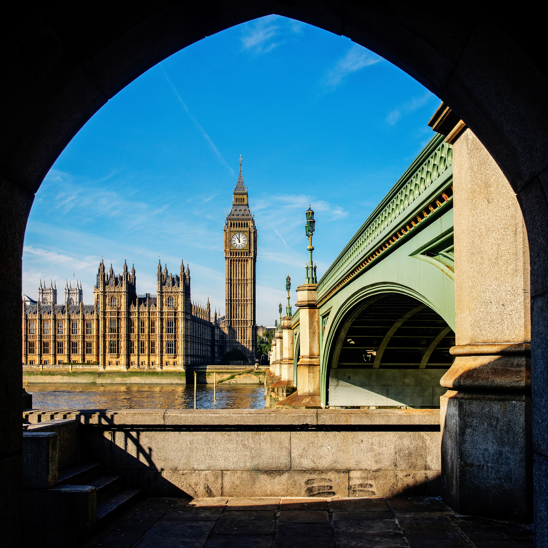 The Clock Tower in London, England, UK