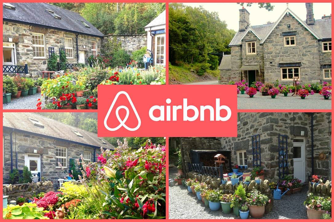 Book through Airbnb