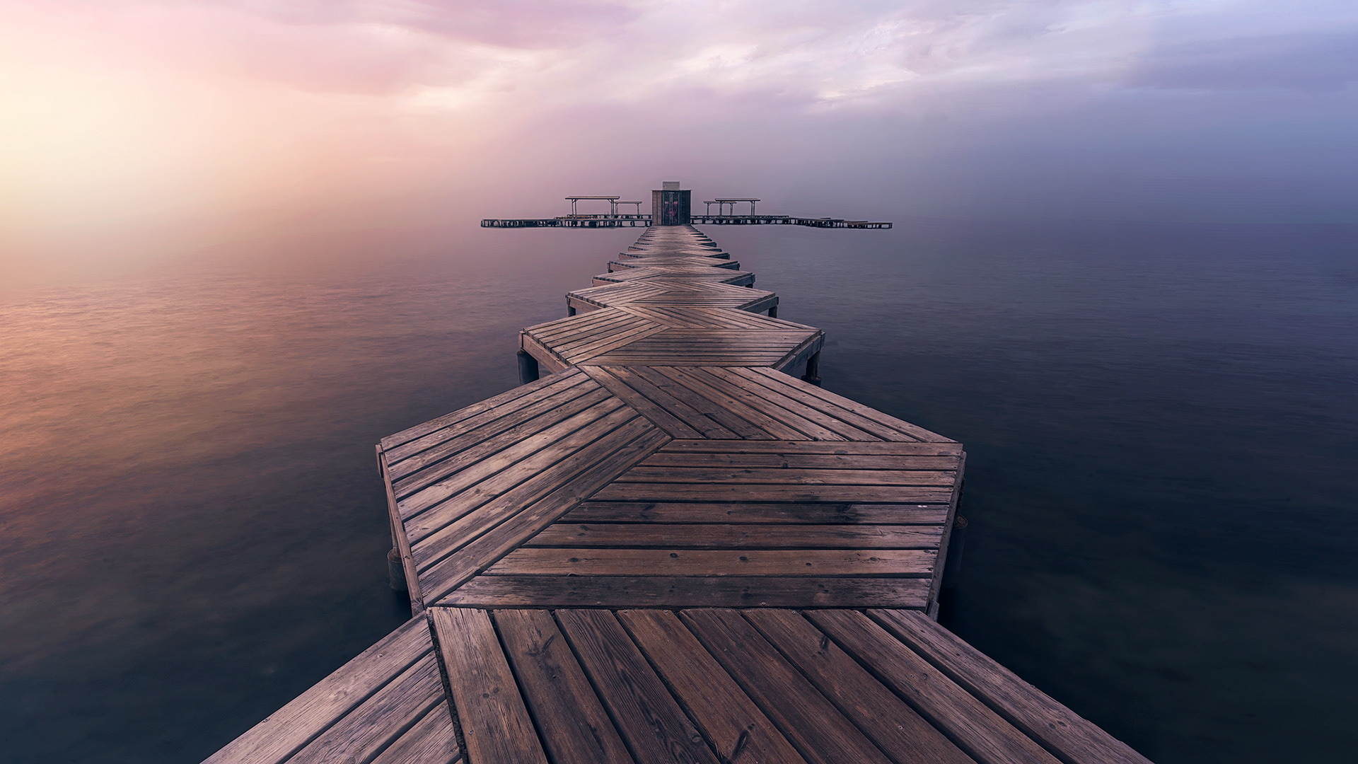 Sunrise on the pier