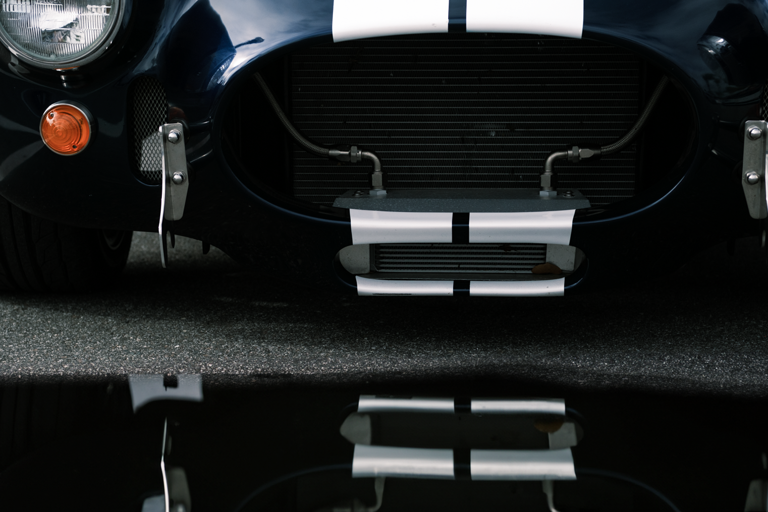 with AI generated water reflection