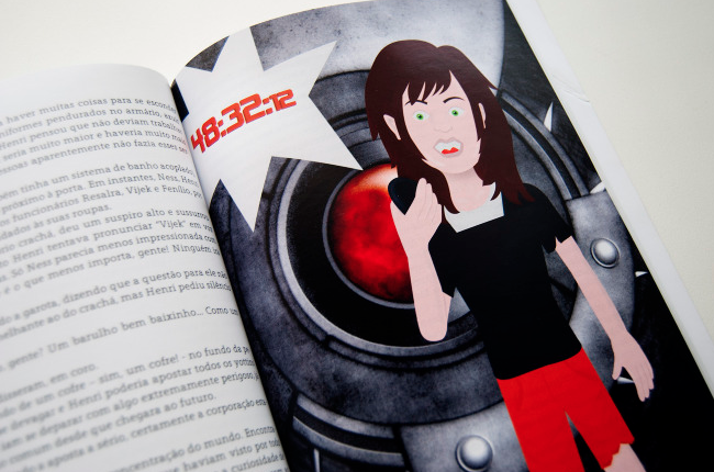 Final Graduation Project: A science fiction book for children written and illustrated by me