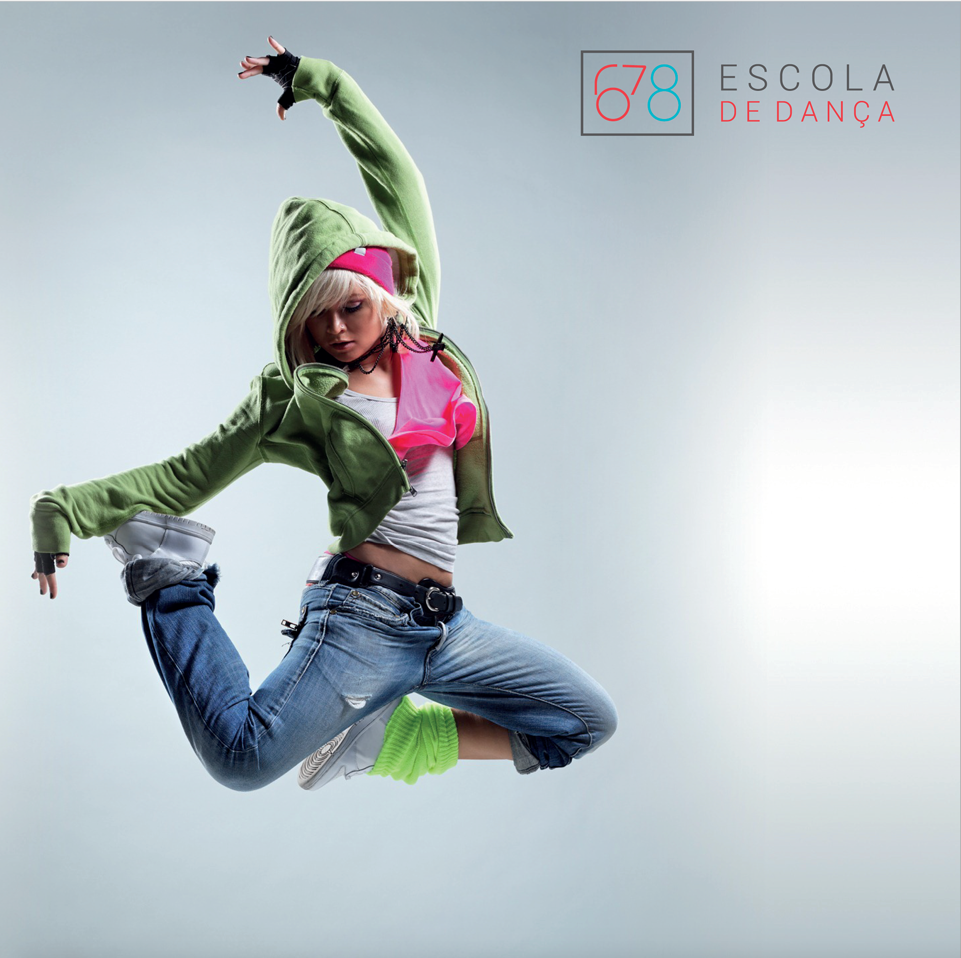 Logo design for 678 Escola de Dança / Dance School