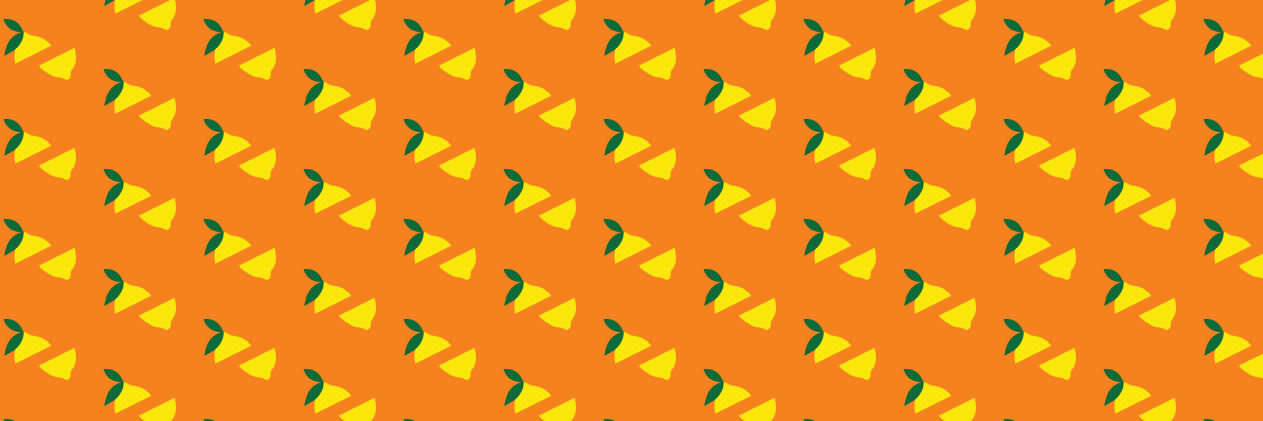 Pattern of sliced lemons for Better Lemon